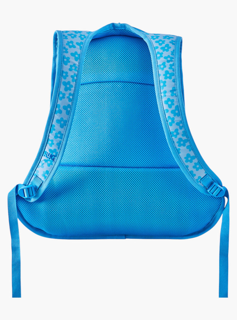 شنطة مدرسية بطبعات زهور مع شنطة نقود صغيرة من وايلدكرافت - 23×23×47 سم-school-bagsandbackpacks-backpacks-image-8