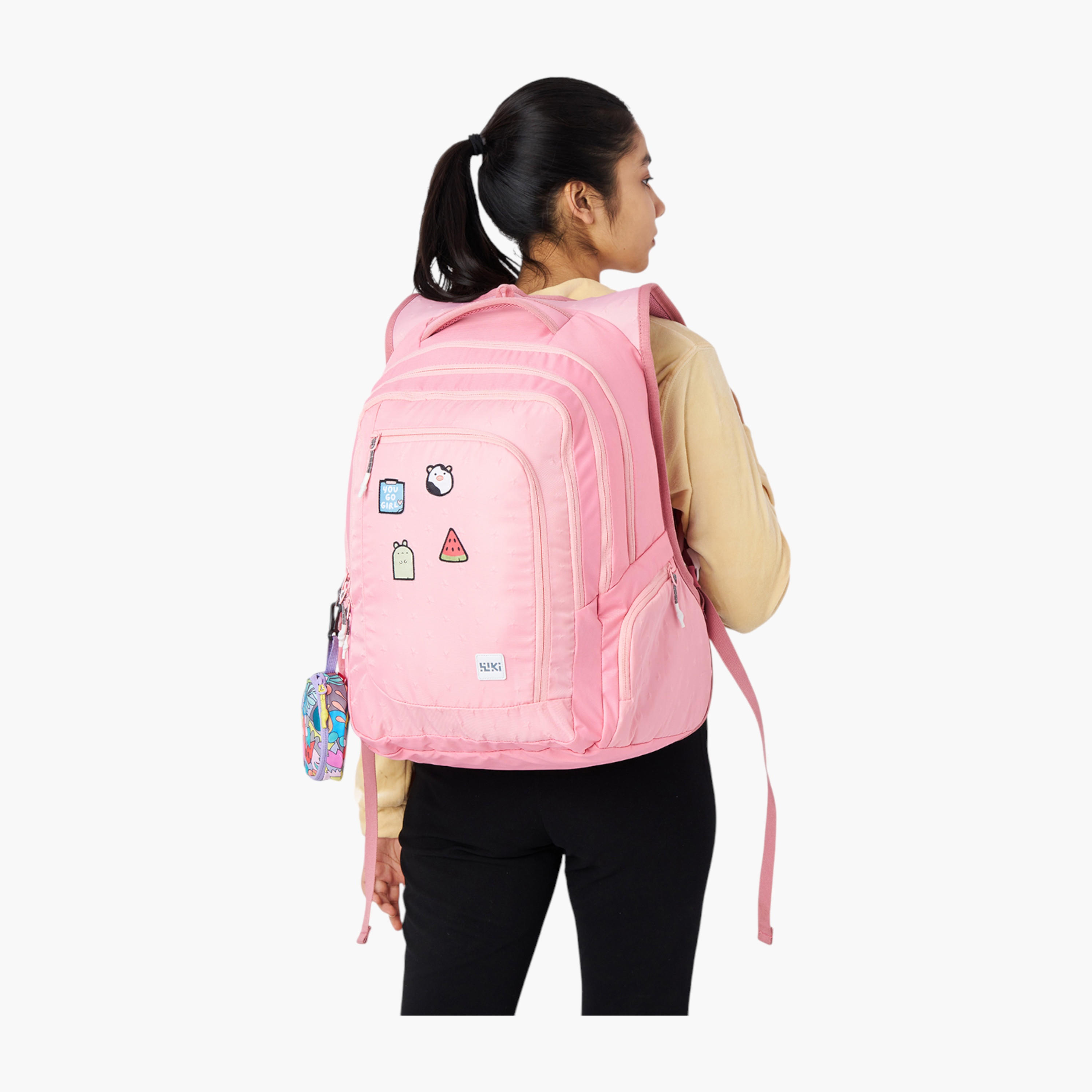 Wildcraft Wiki Printed School Backpack with Coin Pouch - 23x23x47 cms-school-bagsandbackpacks-backpacks-image-5
