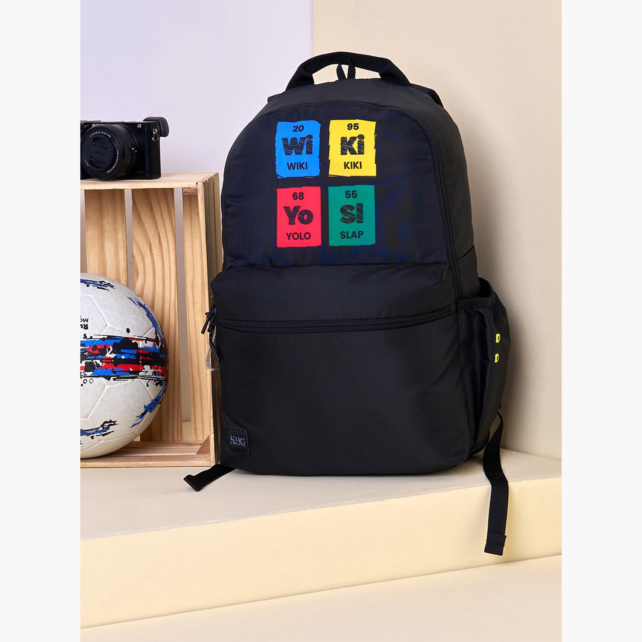 Wildcraft Wiki Printed School Backpack with Adjustable Shoulder Straps - 13x13x46 cms-school-bagsandbackpacks-backpacks-image-11
