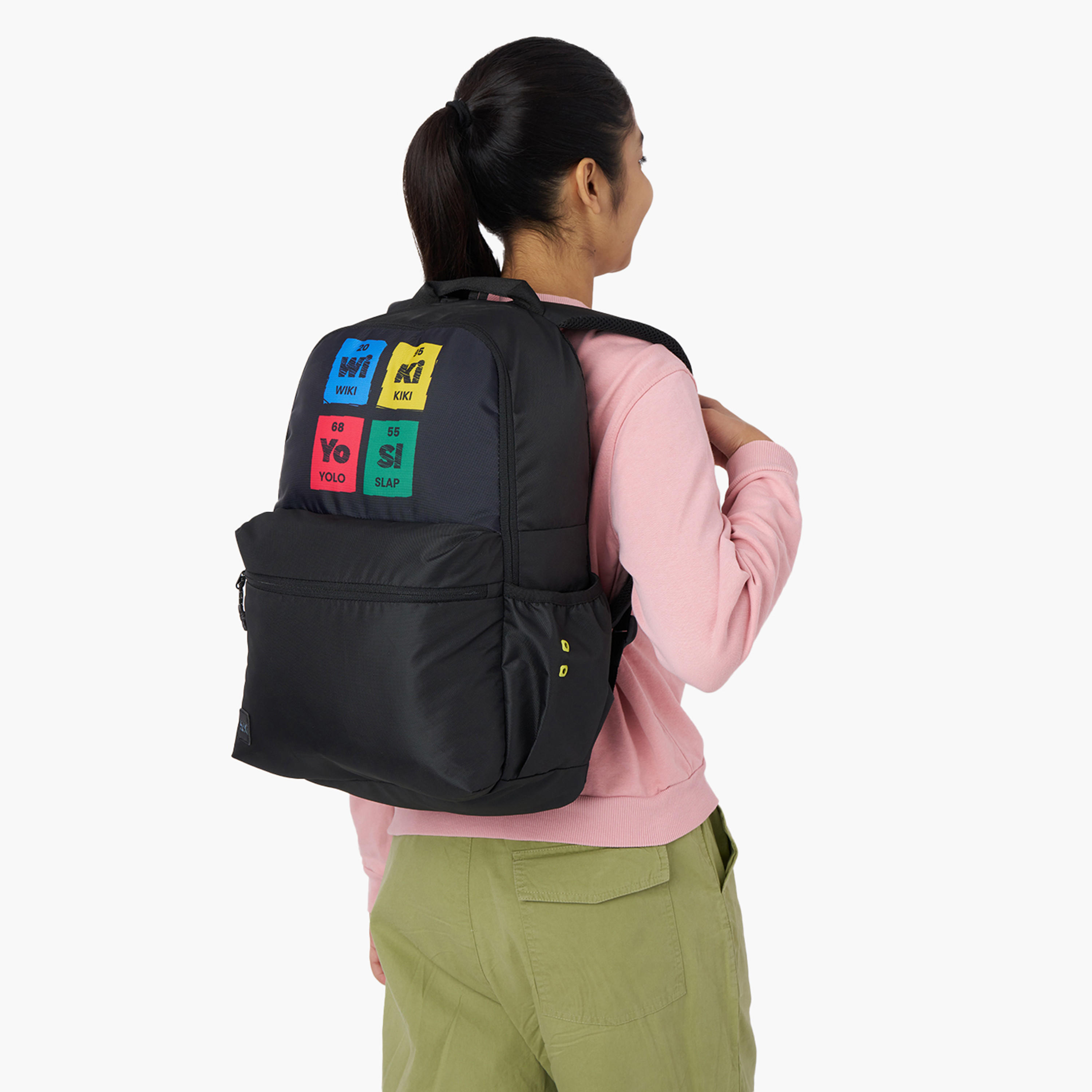 Wildcraft Wiki Printed School Backpack with Adjustable Shoulder Straps - 13x13x46 cms-school-bagsandbackpacks-backpacks-image-3