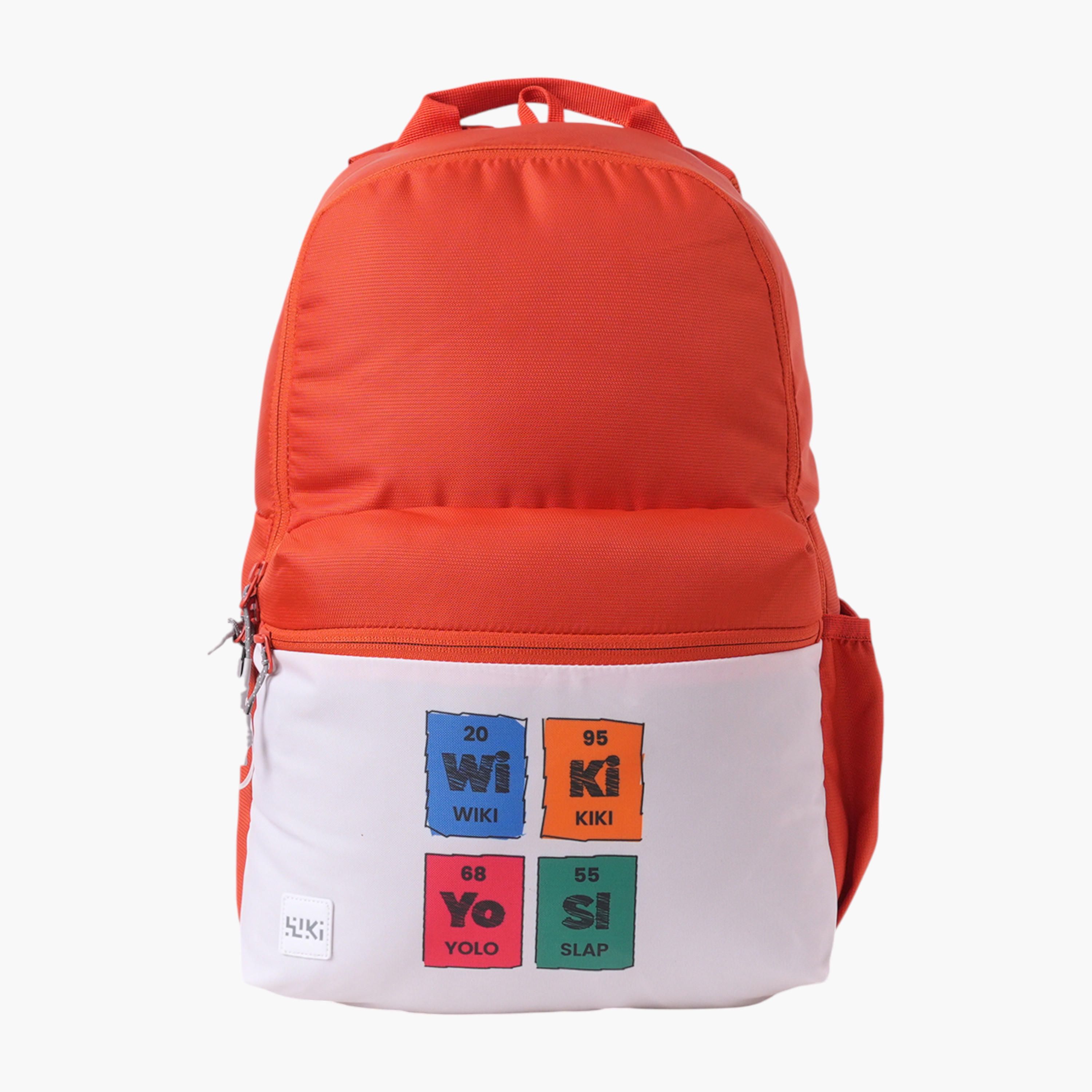 Wildcraft Wiki Colourblock Printed Backpack with Padded Straps - 5x11x18 cms-school-bagsandbackpacks-backpacks-image-1