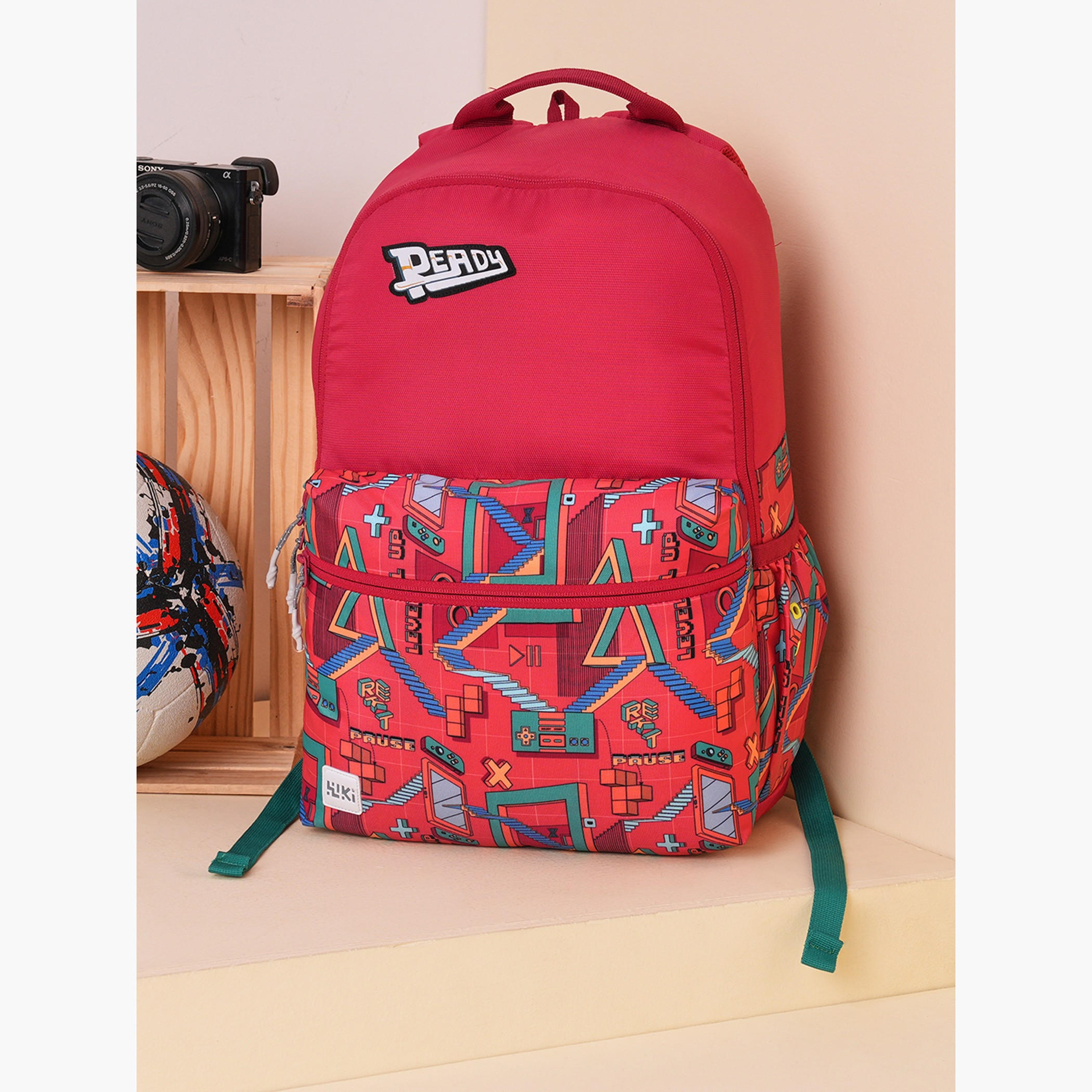Wildcraft Wiki Printed Backpack with Padded Straps - 13x13x46 cms-school-bagsandbackpacks-backpacks-image-14