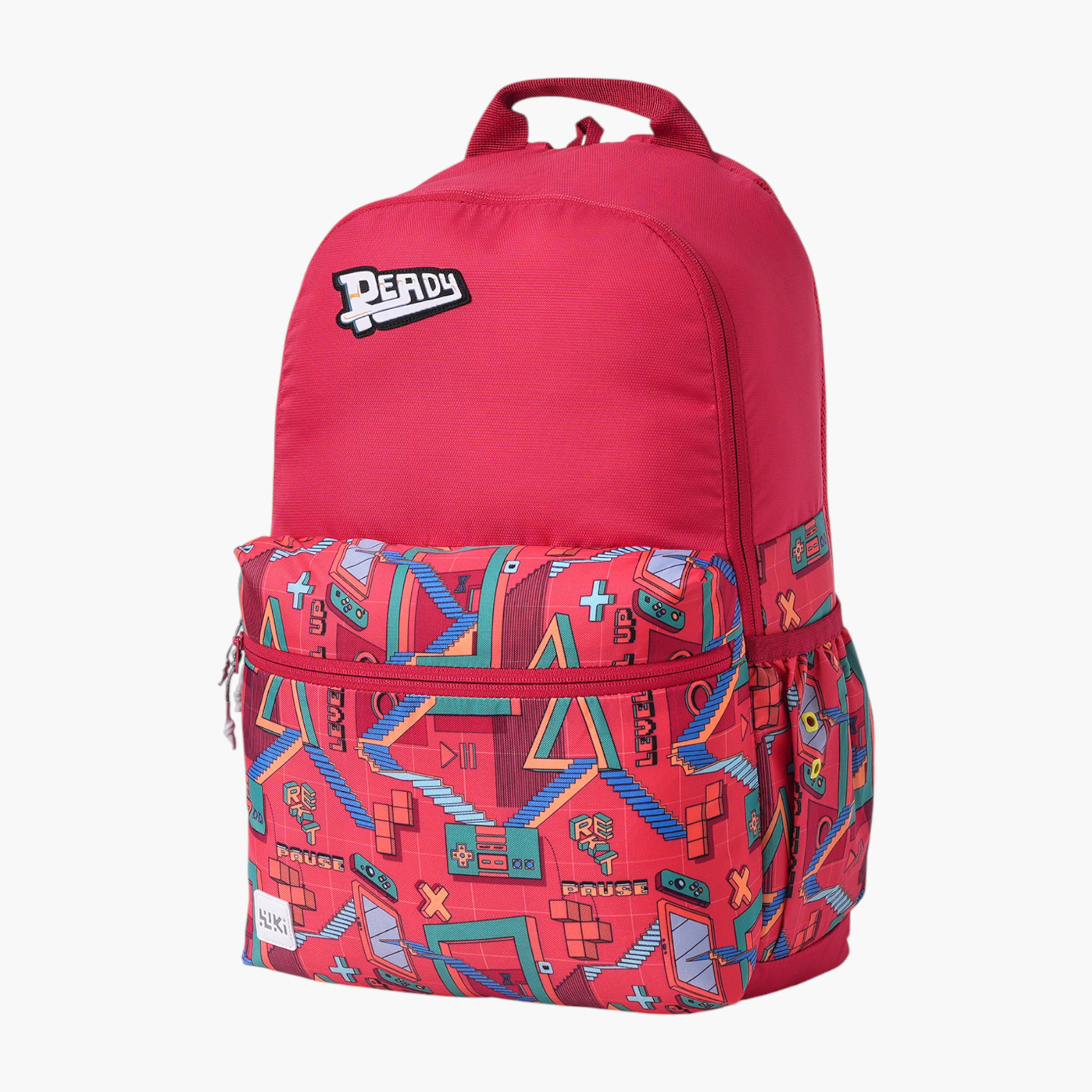 Wildcraft Wiki Printed Backpack with Padded Straps - 13x13x46 cms-school-bagsandbackpacks-backpacks-image-8