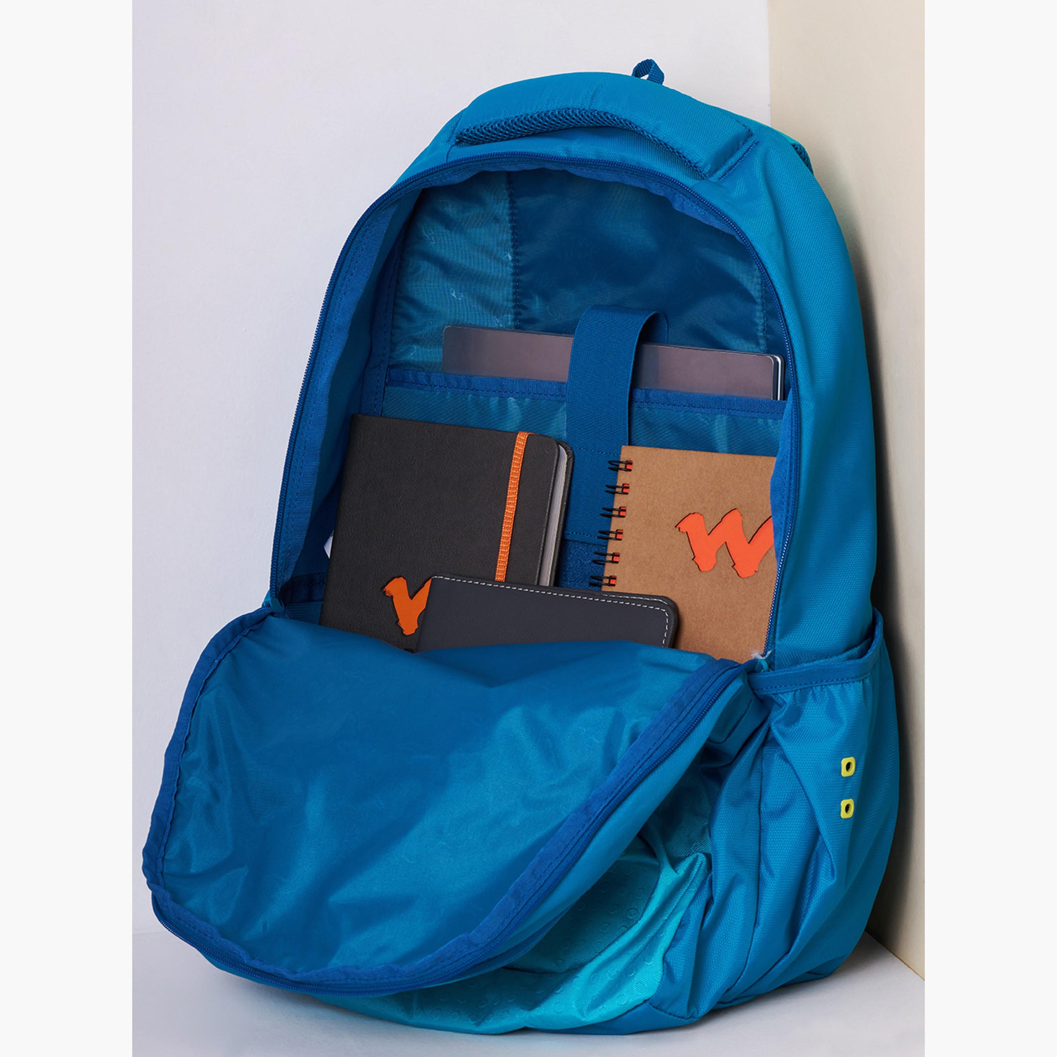 شنطة ظهر مدرسية بحمالات كتف قابلة للتعديل وطبعات من وايلد كرافت ويكي - 28x28x50 سم-school-bagsandbackpacks-backpacks-image-12