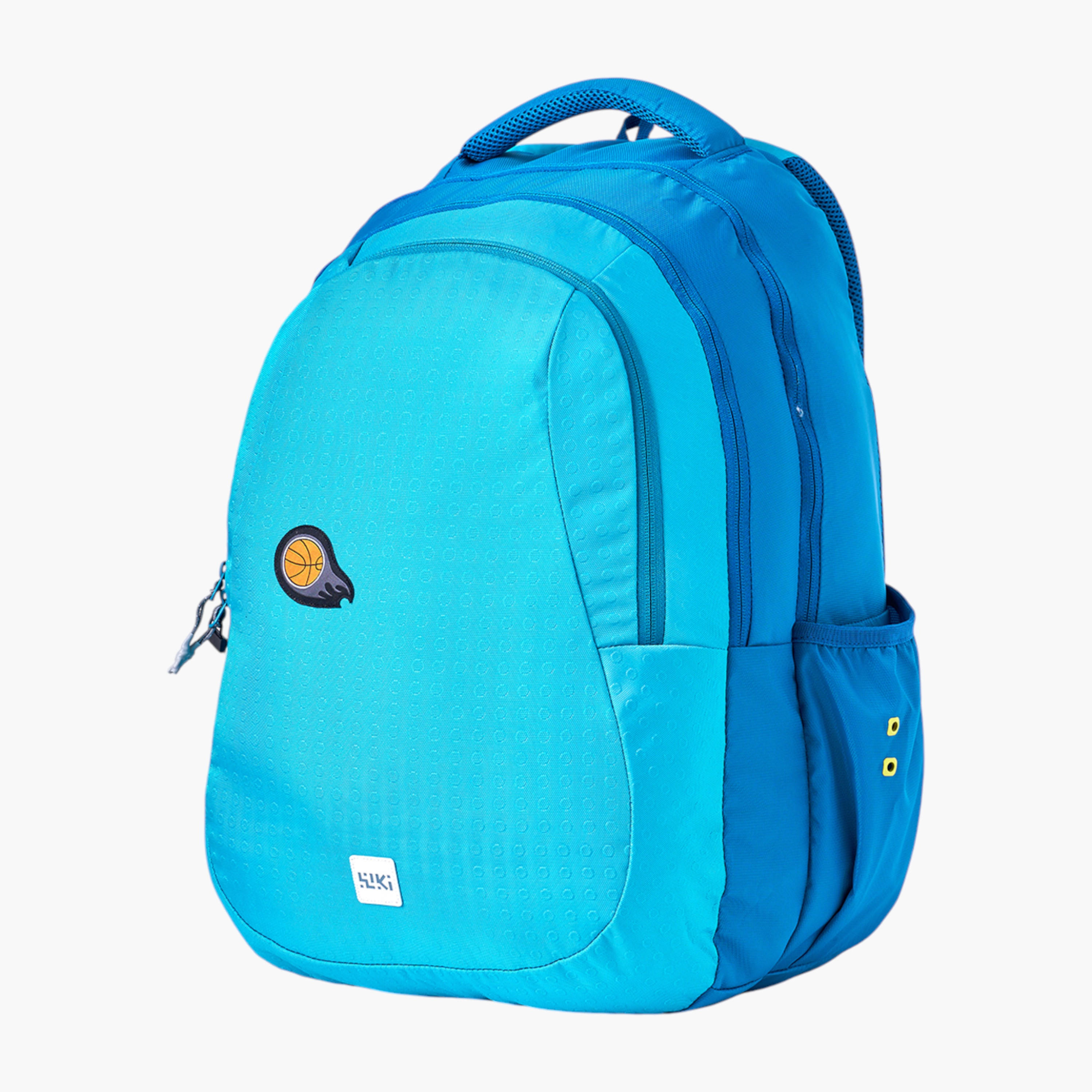 شنطة ظهر مدرسية بحمالات كتف قابلة للتعديل وطبعات من وايلد كرافت ويكي - 28x28x50 سم-school-bagsandbackpacks-backpacks-image-7