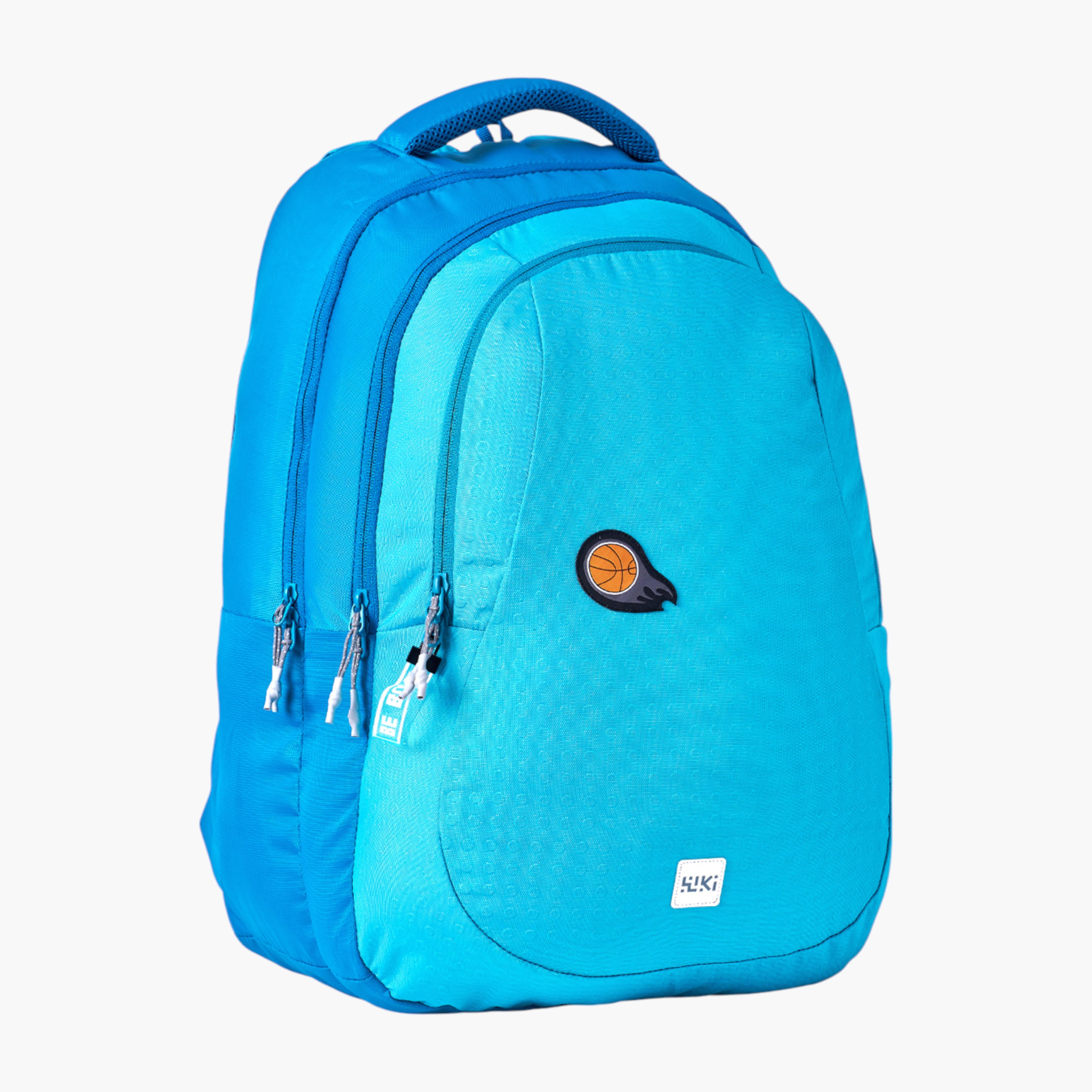 شنطة ظهر مدرسية بحمالات كتف قابلة للتعديل وطبعات من وايلد كرافت ويكي - 28x28x50 سم-school-bagsandbackpacks-backpacks-image-8