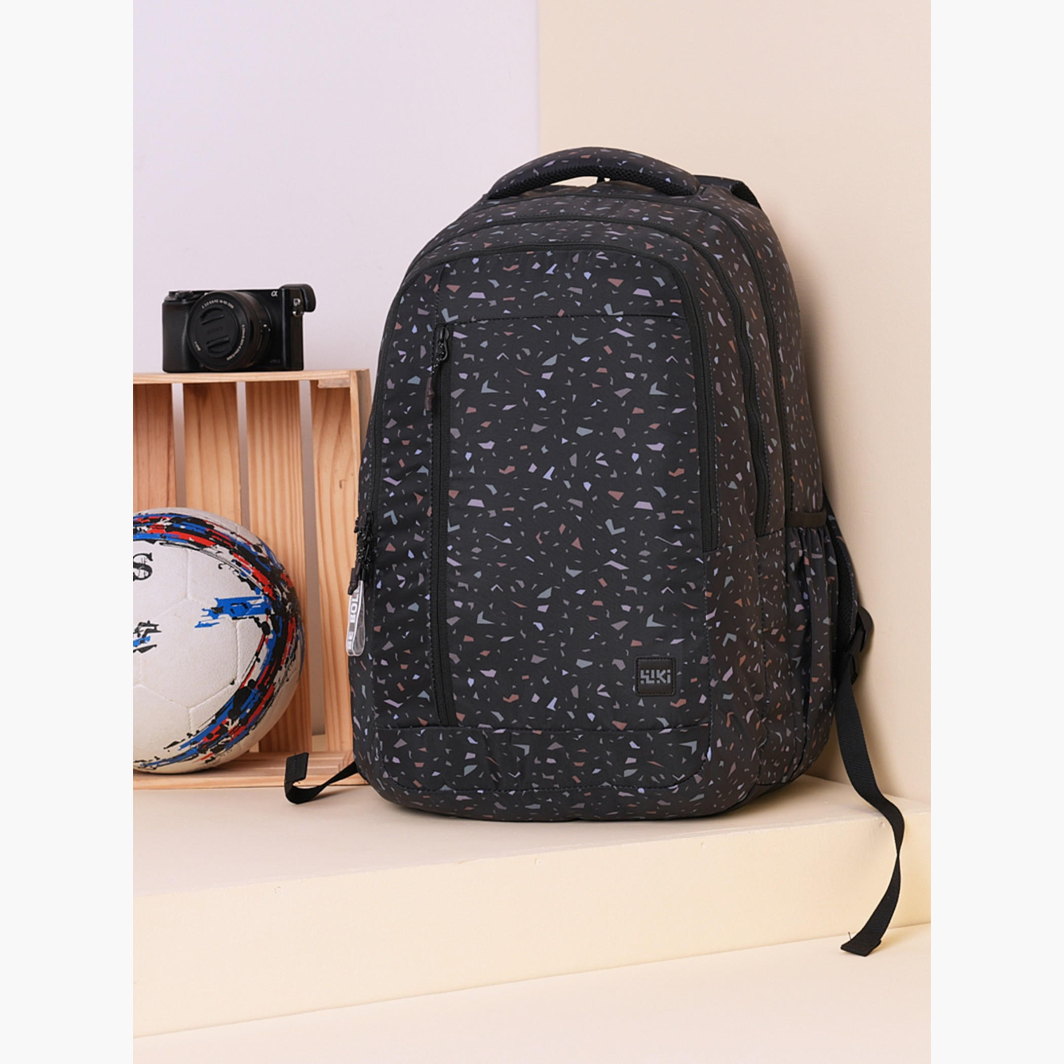 Wildcraft Wiki Printed School Backpack with Adjustable Shoulder Straps - 28x28x50 cms-school-bagsandbackpacks-backpacks-image-11