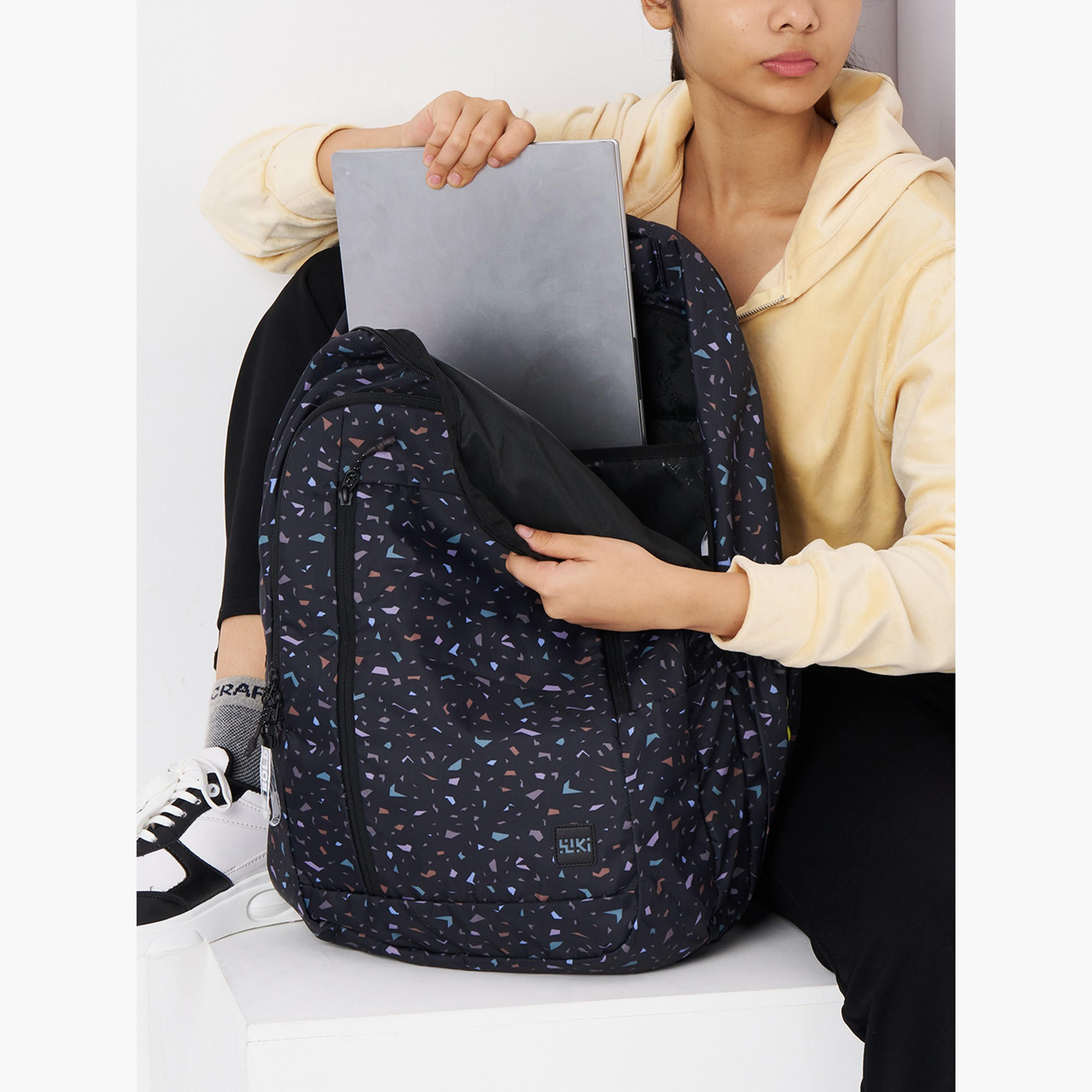 Wildcraft Wiki Printed School Backpack with Adjustable Shoulder Straps - 28x28x50 cms-school-bagsandbackpacks-backpacks-image-4