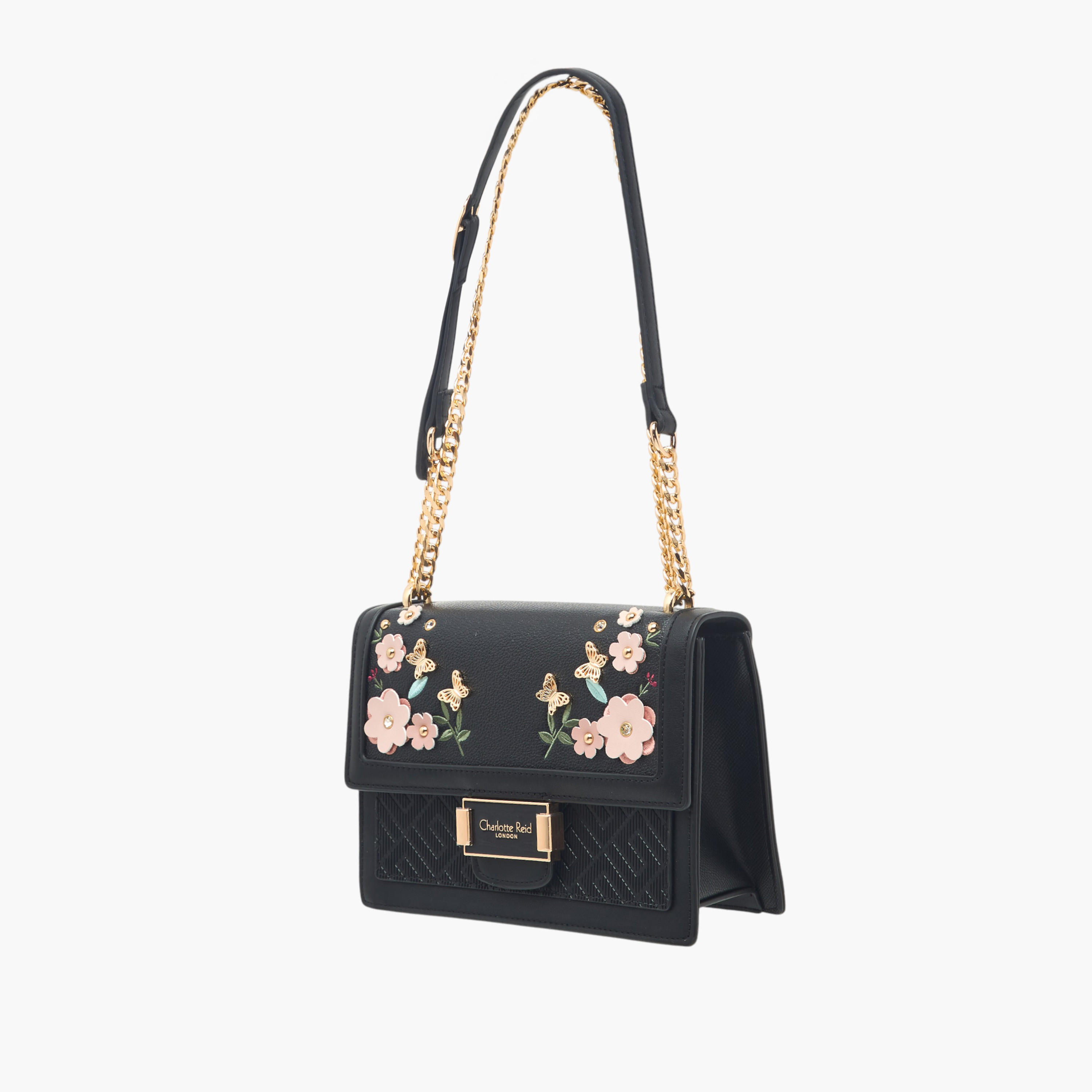 Charlotte Reid Embellished Crossbody Bag with Chain Strap-women-bagsandwallets-handbags-image-4