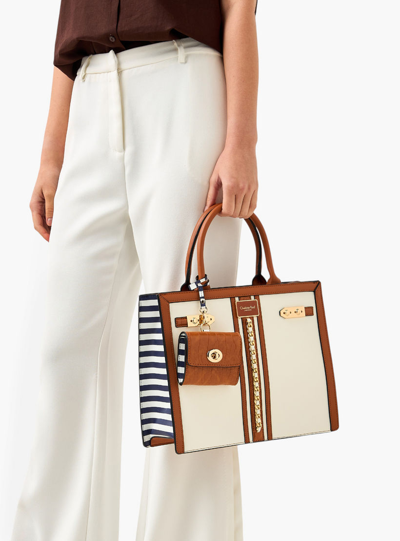 Charlotte Reid Panelled Tote Bag with Pouch-women-bagsandwallets-handbags-image-2