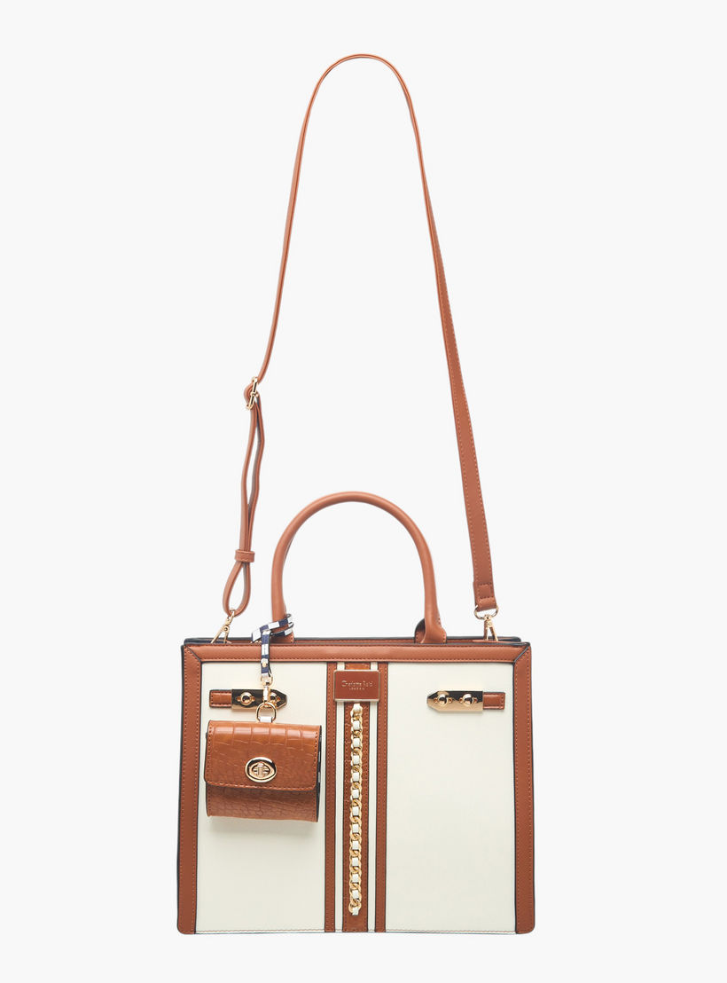Charlotte Reid Panelled Tote Bag with Pouch-women-bagsandwallets-handbags-image-3