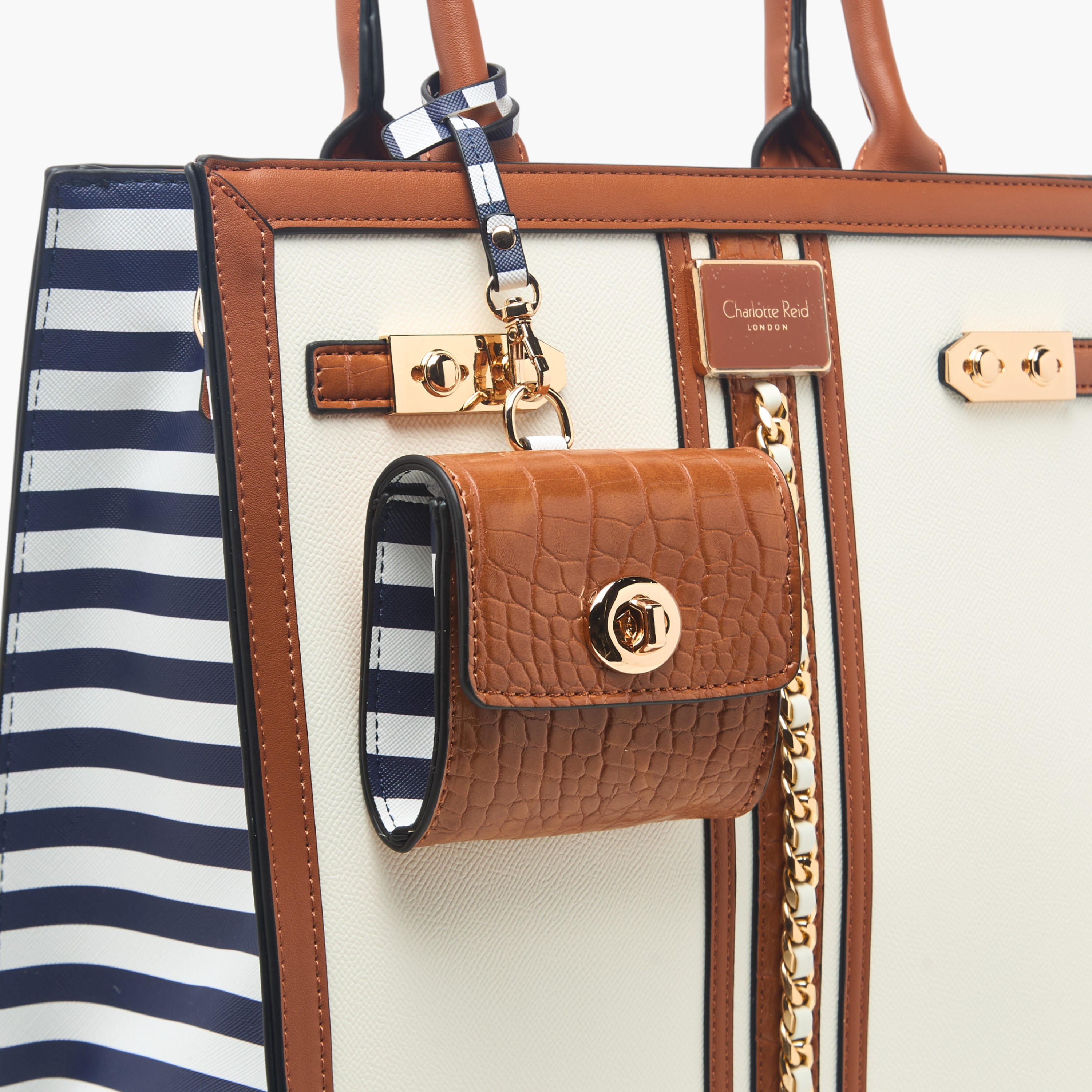 Charlotte Reid Panelled Tote Bag with Pouch-women-bagsandwallets-handbags-image-6