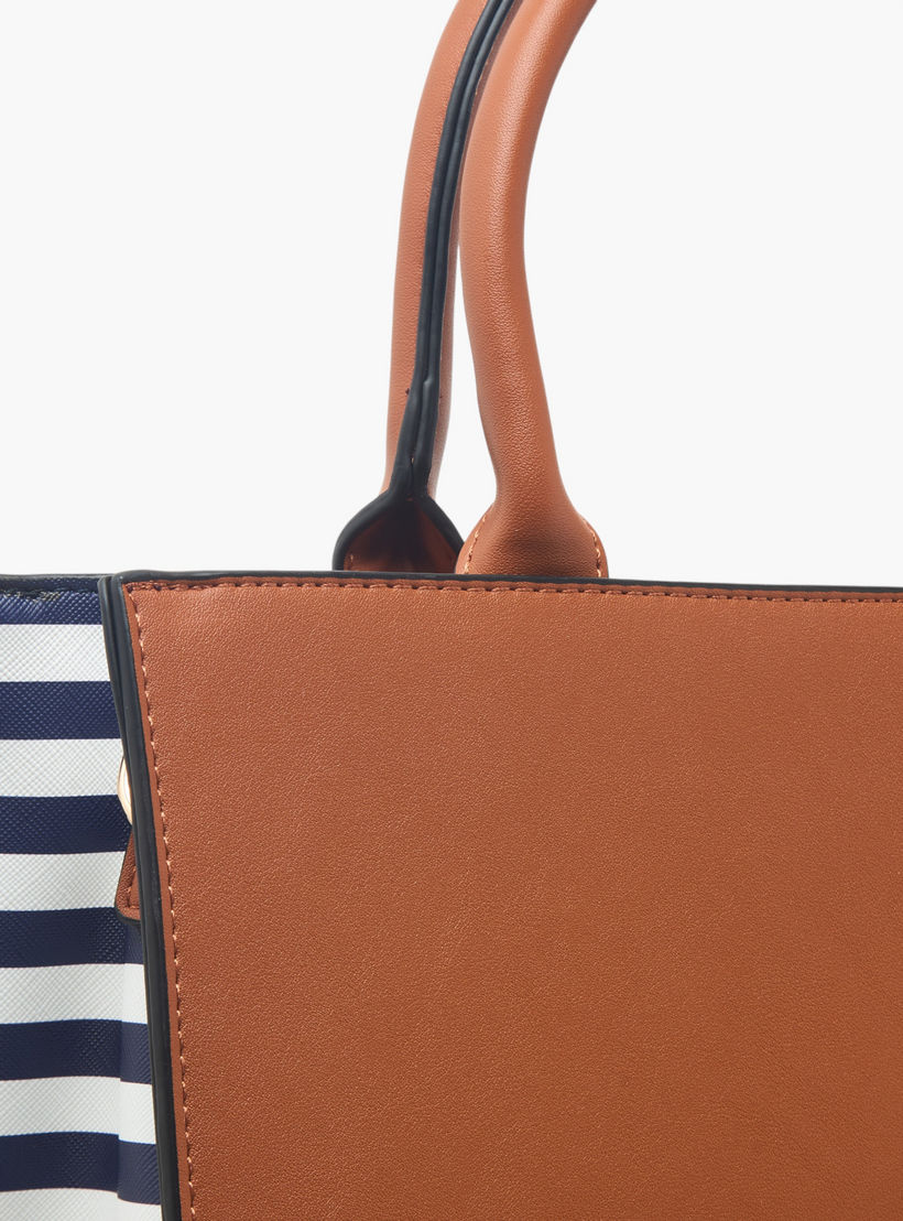 Charlotte Reid Panelled Tote Bag with Pouch-women-bagsandwallets-handbags-image-7