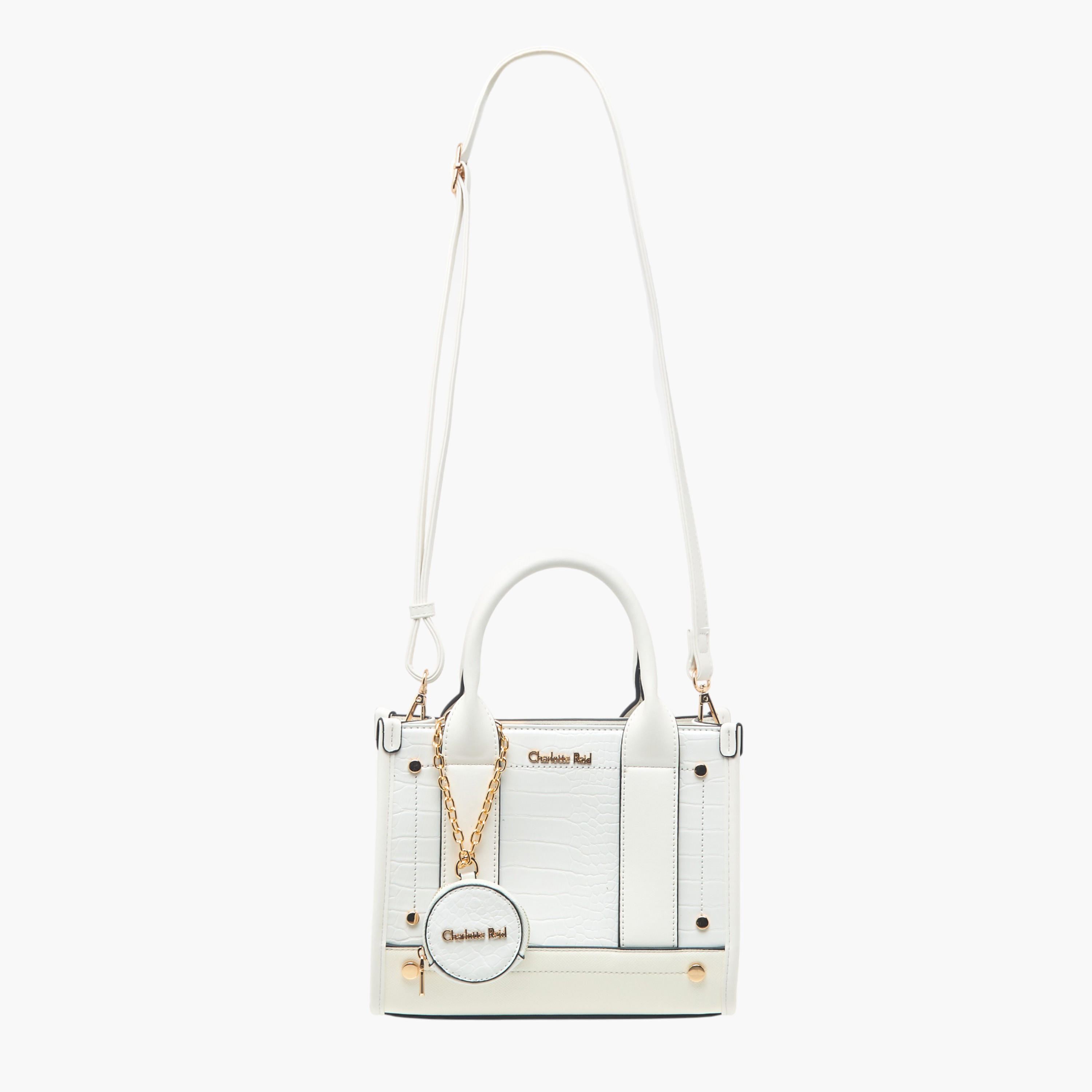 شنطة توت بارزة الملمس مع شنطة صغيرة من تشارلوت ريد-women-bagsandwallets-handbags-image-3
