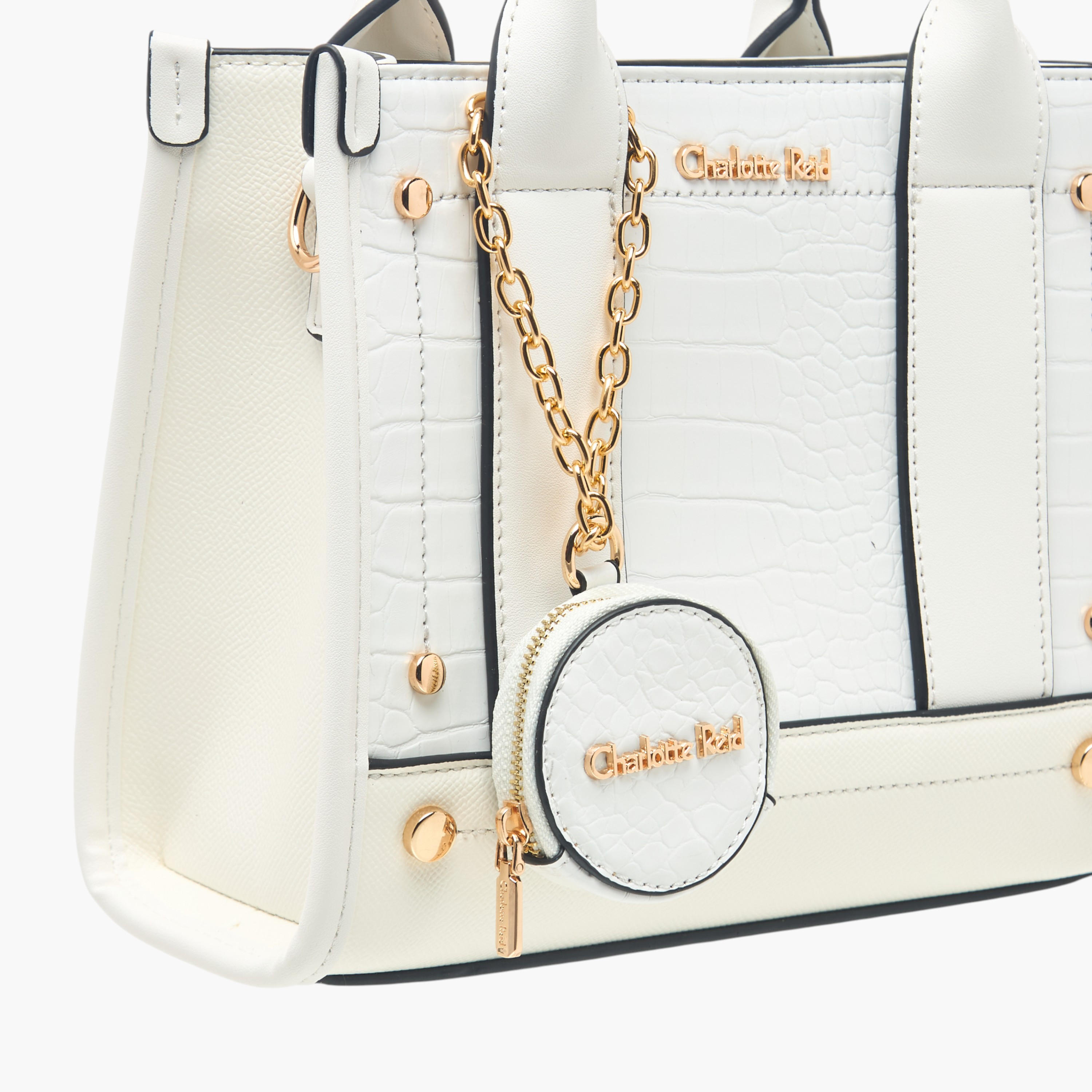 شنطة توت بارزة الملمس مع شنطة صغيرة من تشارلوت ريد-women-bagsandwallets-handbags-image-6