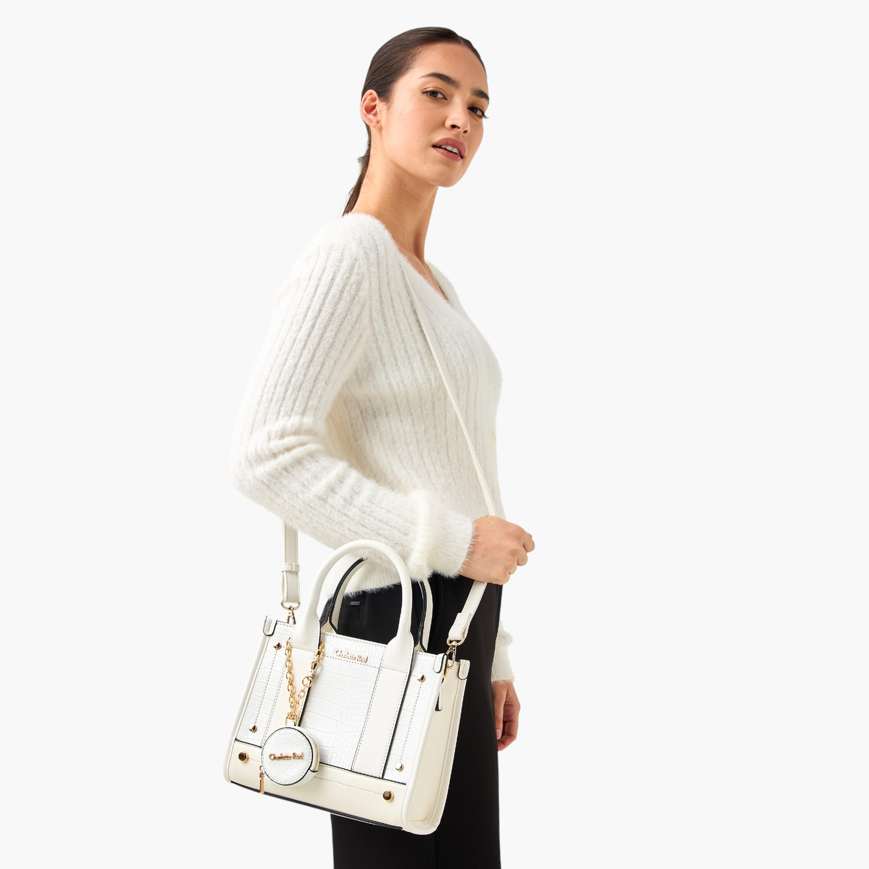 شنطة توت بارزة الملمس مع شنطة صغيرة من تشارلوت ريد-women-bagsandwallets-handbags-image-9