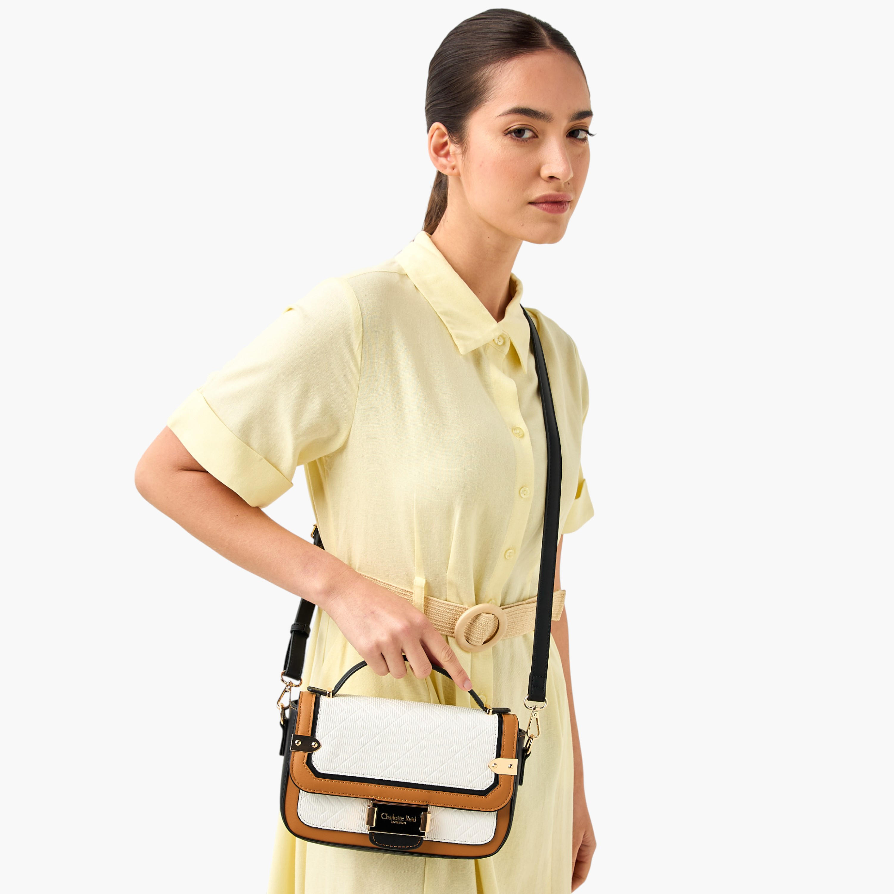 Charlotte Reid Panelled Crossbody Bag with Detachable Strap-women-bagsandwallets-handbags-image-8