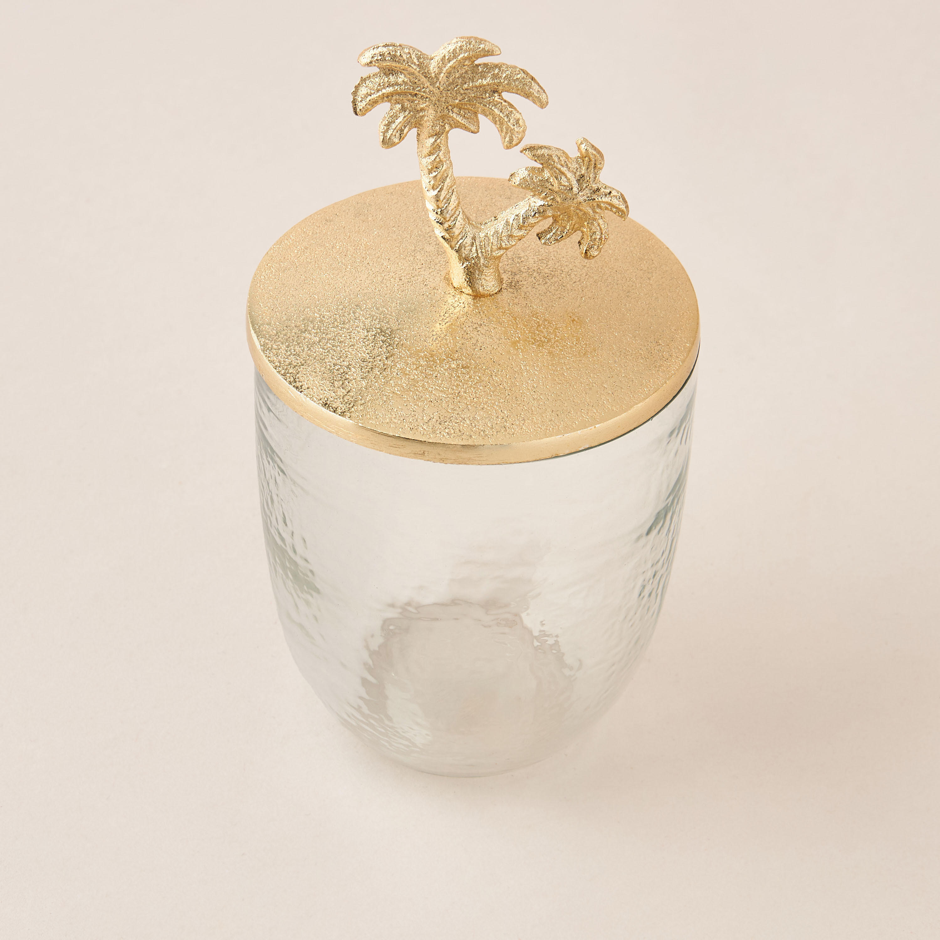 Palm Tree Glass Cotton Jar-household-bathandlaundry-bathaccessories-tissueboxesandcottonjars-image-3