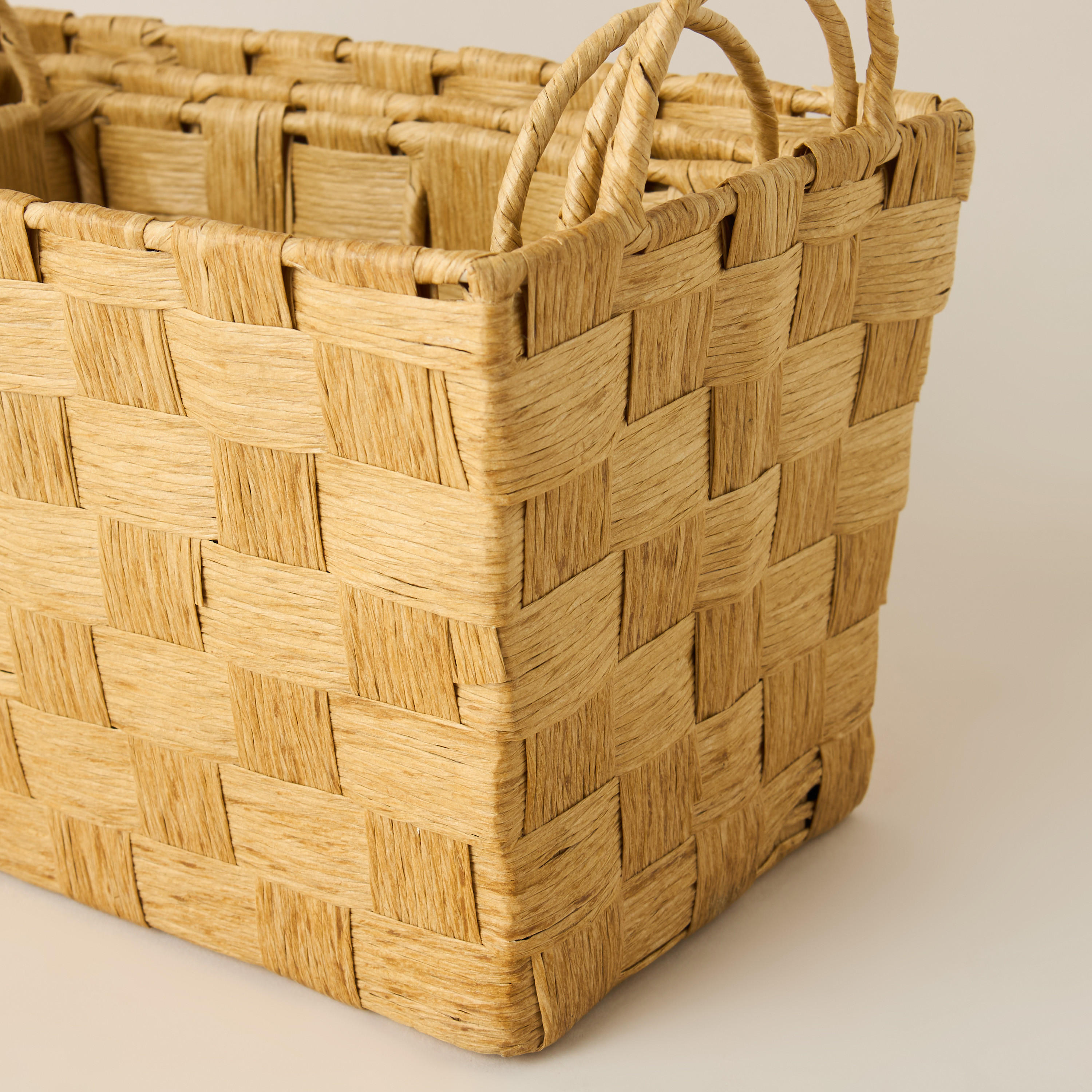 Weave Textured 3-Piece Storage Basket Set-household-storage-storagesolutions-storageboxesandbaskets-image-4