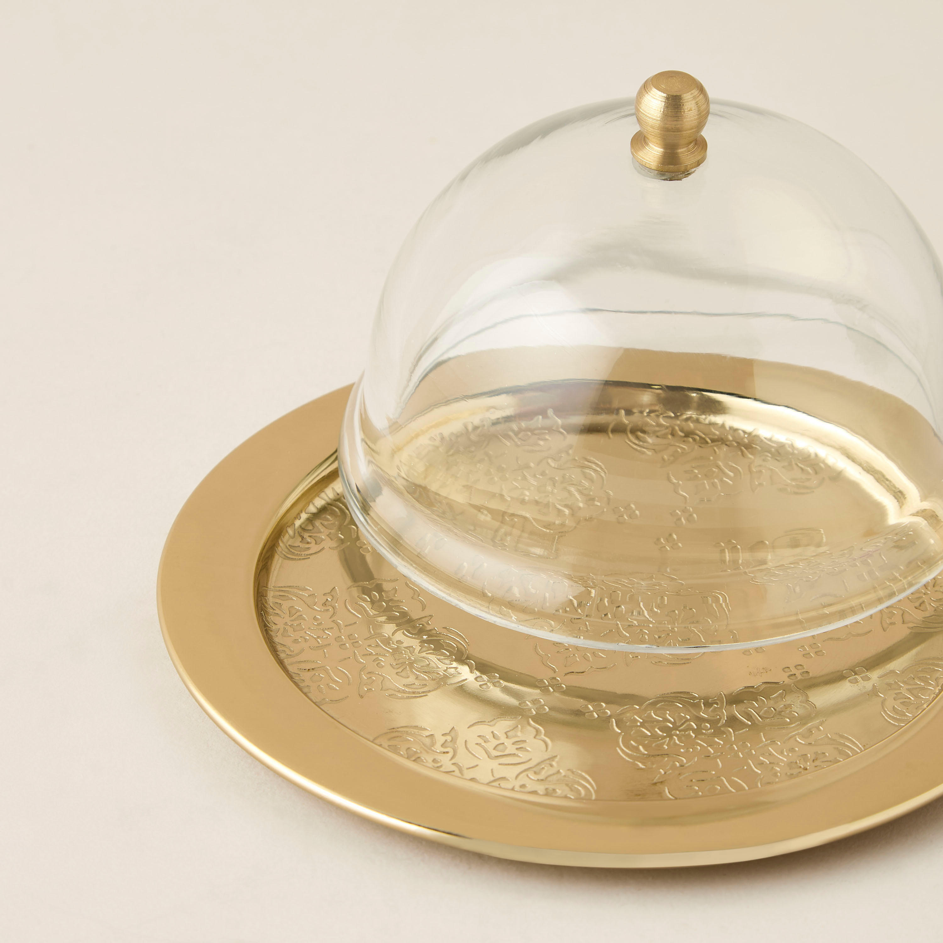Arabic Embossed Date Bowl with Glass Lid-household-dining-dinnerware-bowls-image-3