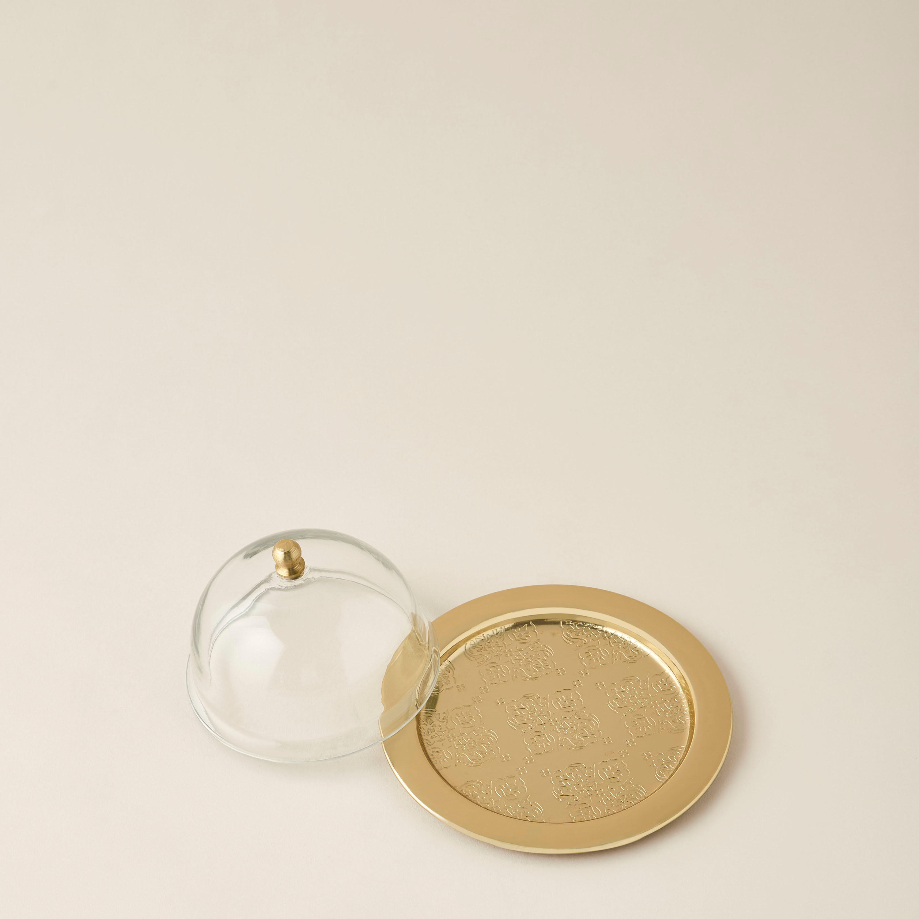 Arabic Embossed Date Bowl with Glass Lid-household-dining-dinnerware-bowls-image-4