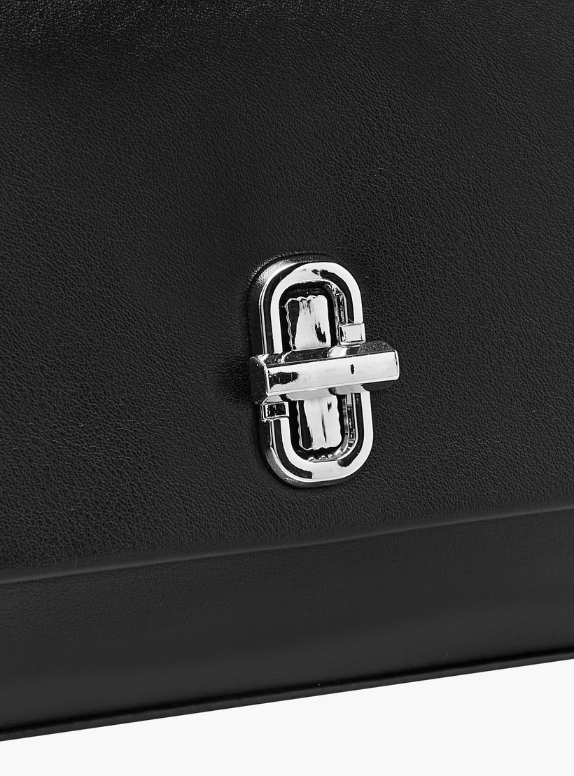 Marina Galanti Solid Crossbody Bag with Twist Lock Closure-women-bagsandwallets-handbags-image-5