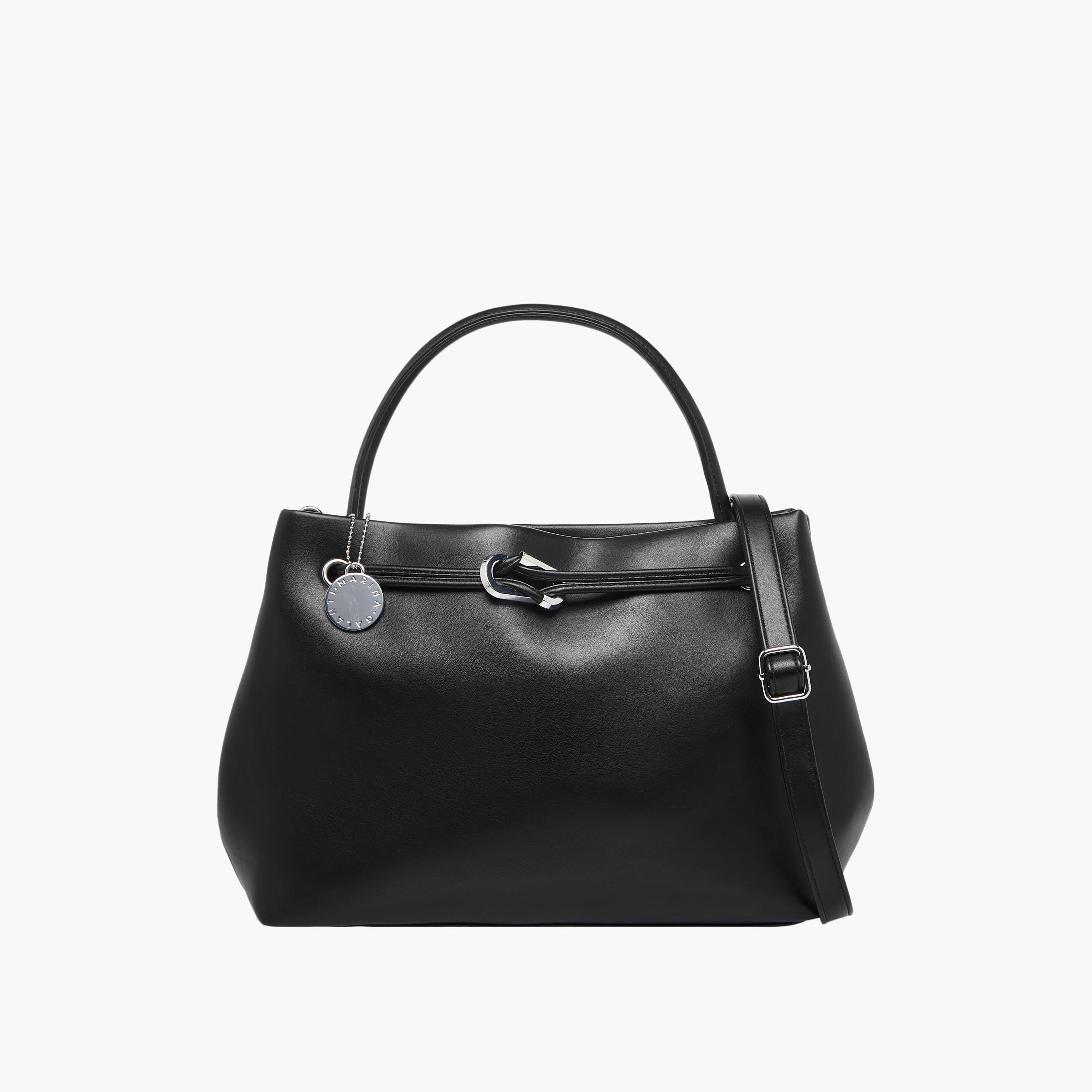 شنطة توتي سادة بسحاب إغلاق من مارينا جالانتي-women-bagsandwallets-handbags-image-1