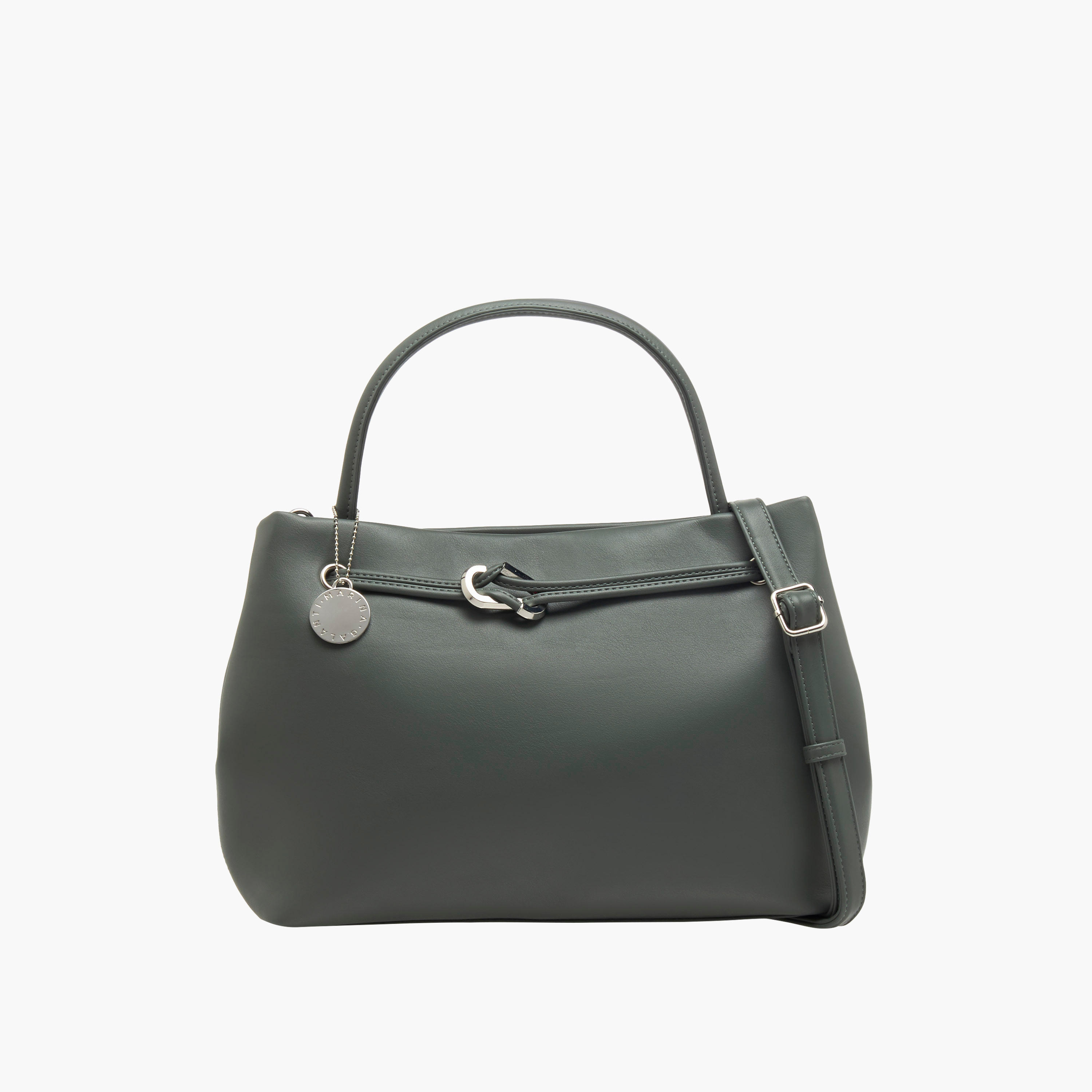 Marina Galanti Solid Tote Bag with Zip Closure-women-bagsandwallets-handbags-image-1