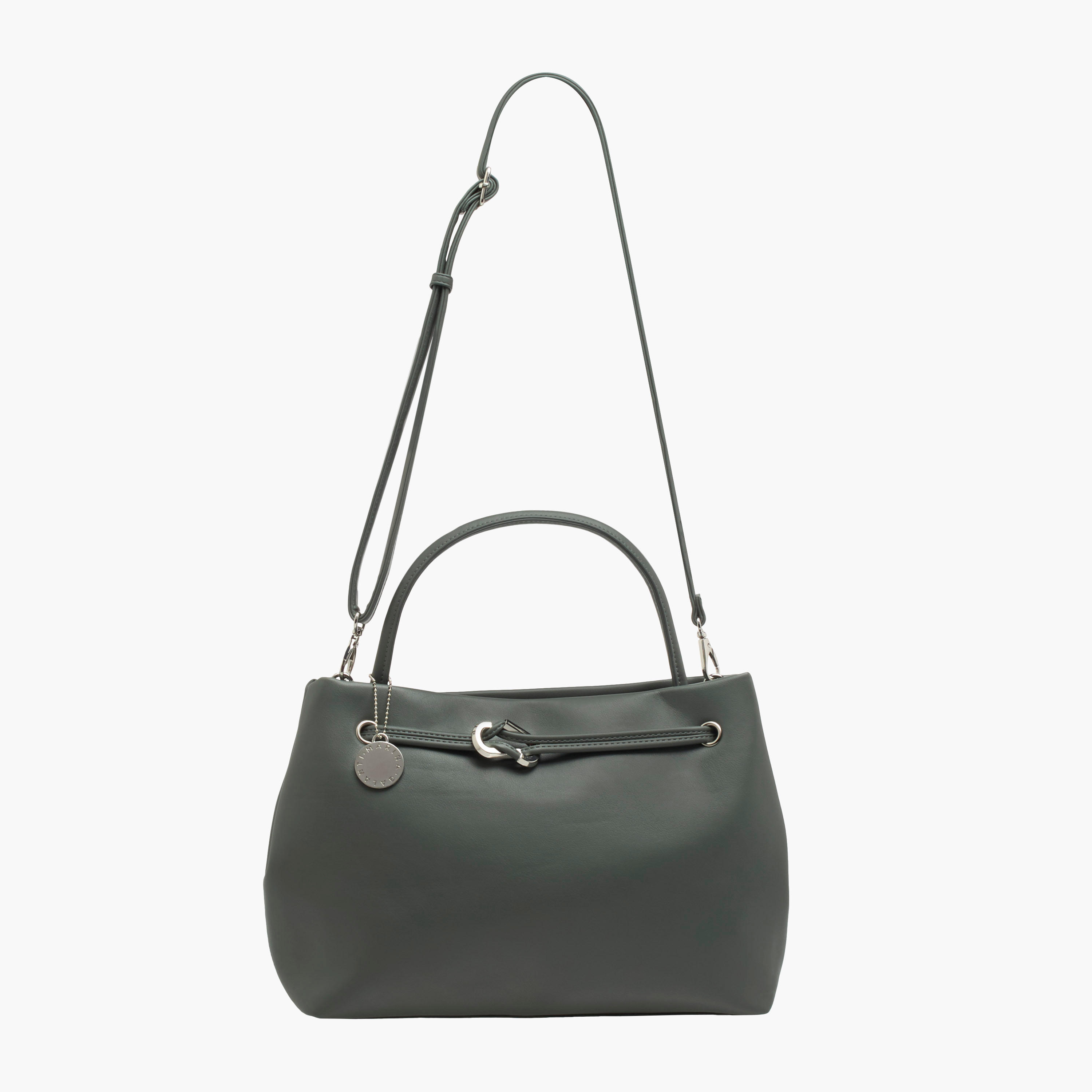 Marina Galanti Solid Tote Bag with Zip Closure-women-bagsandwallets-handbags-image-3