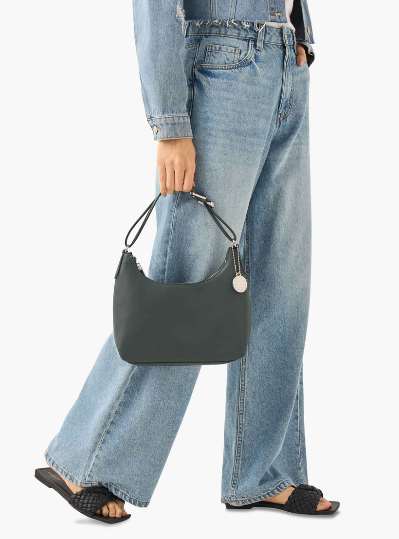 Marina Galanti Monotone Baguette Bag with Detachable Strap-women-bagsandwallets-handbags-image-8