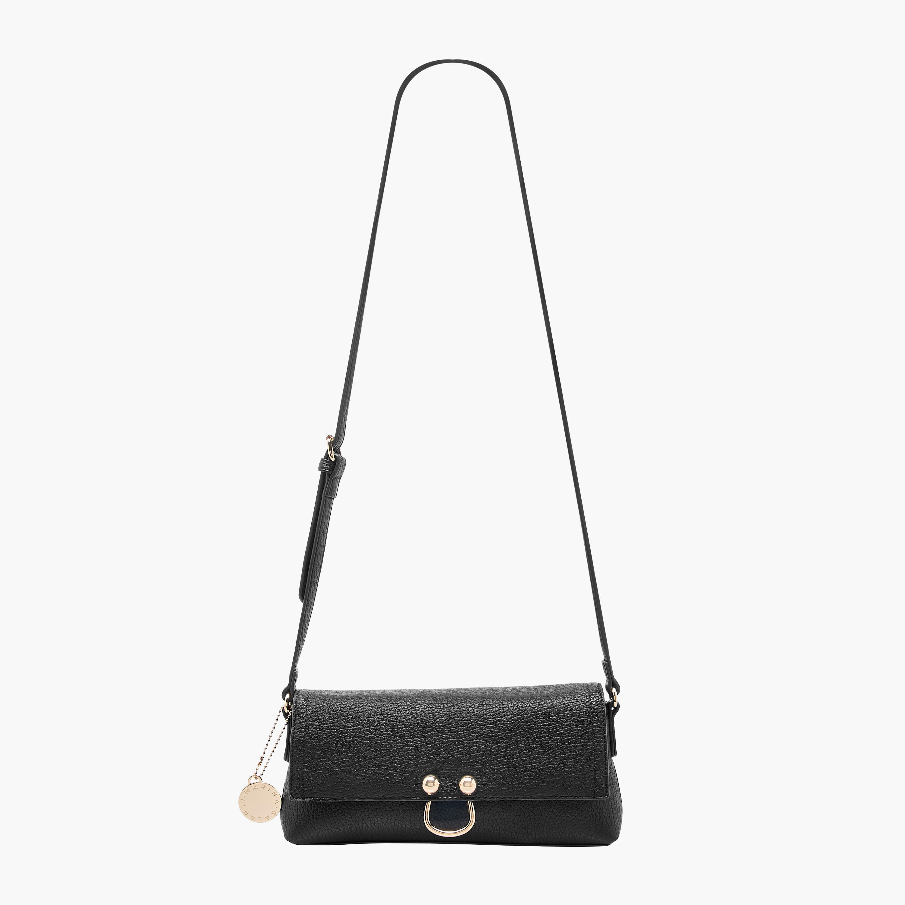 Marina Galanti Textured Crossbody Bag with Adjustable Strap-women-bagsandwallets-handbags-image-3