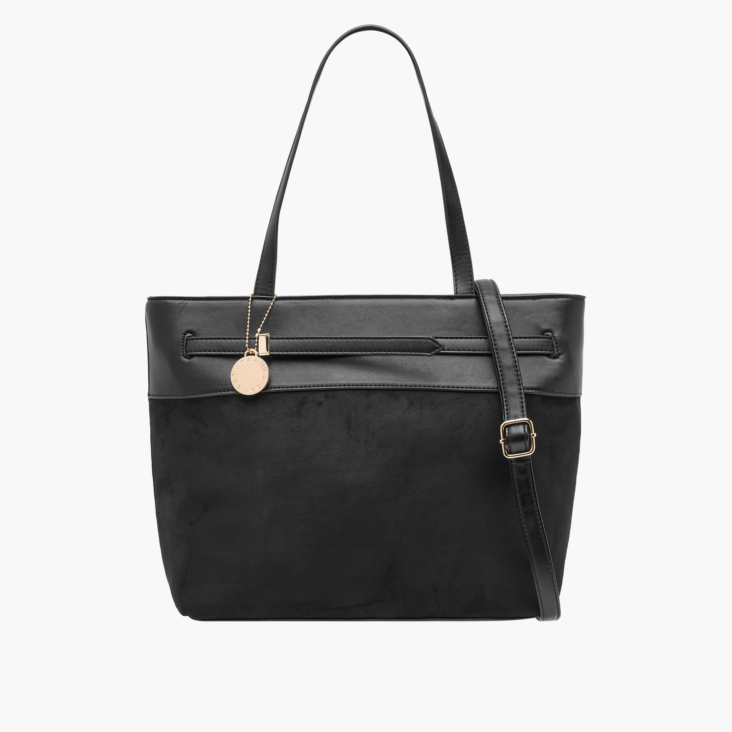 شنطة توتي سادة بمقبض مزدوج من مارينا جالانتي-women-bagsandwallets-handbags-image-1