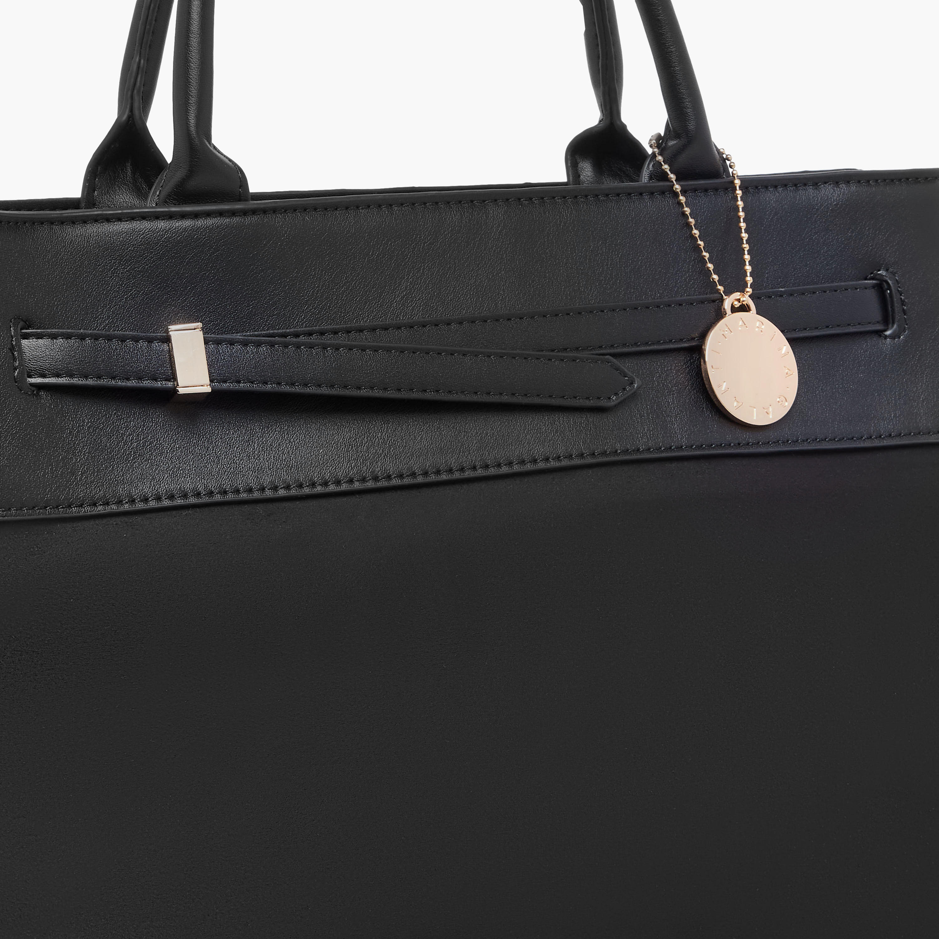 Marina Galanti Textured Tote Bag with Detachable Strap-women-bagsandwallets-handbags-image-5