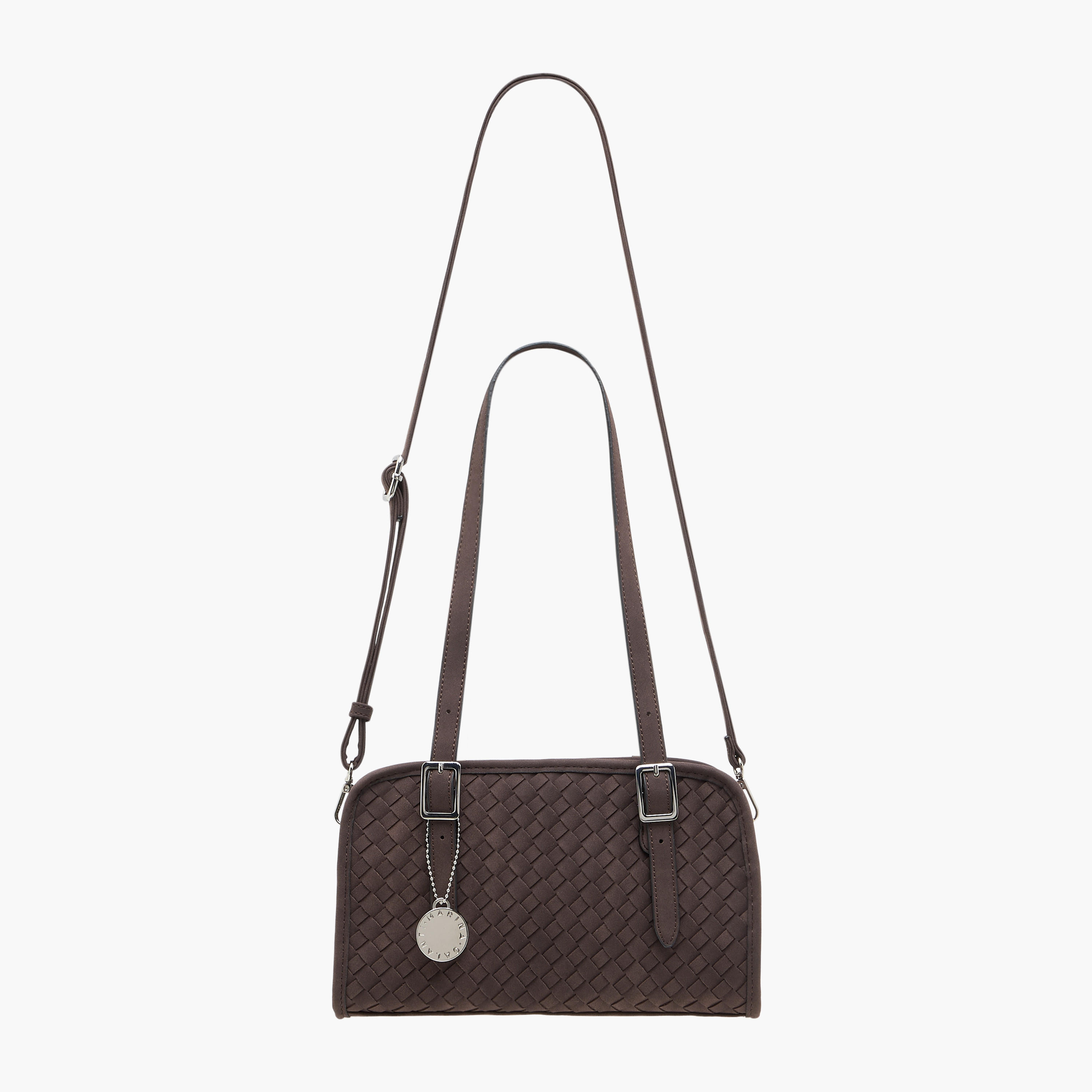 Marina Galanti Weave Textured Crossbody Bag with Detachable Strap-women-bagsandwallets-handbags-image-3