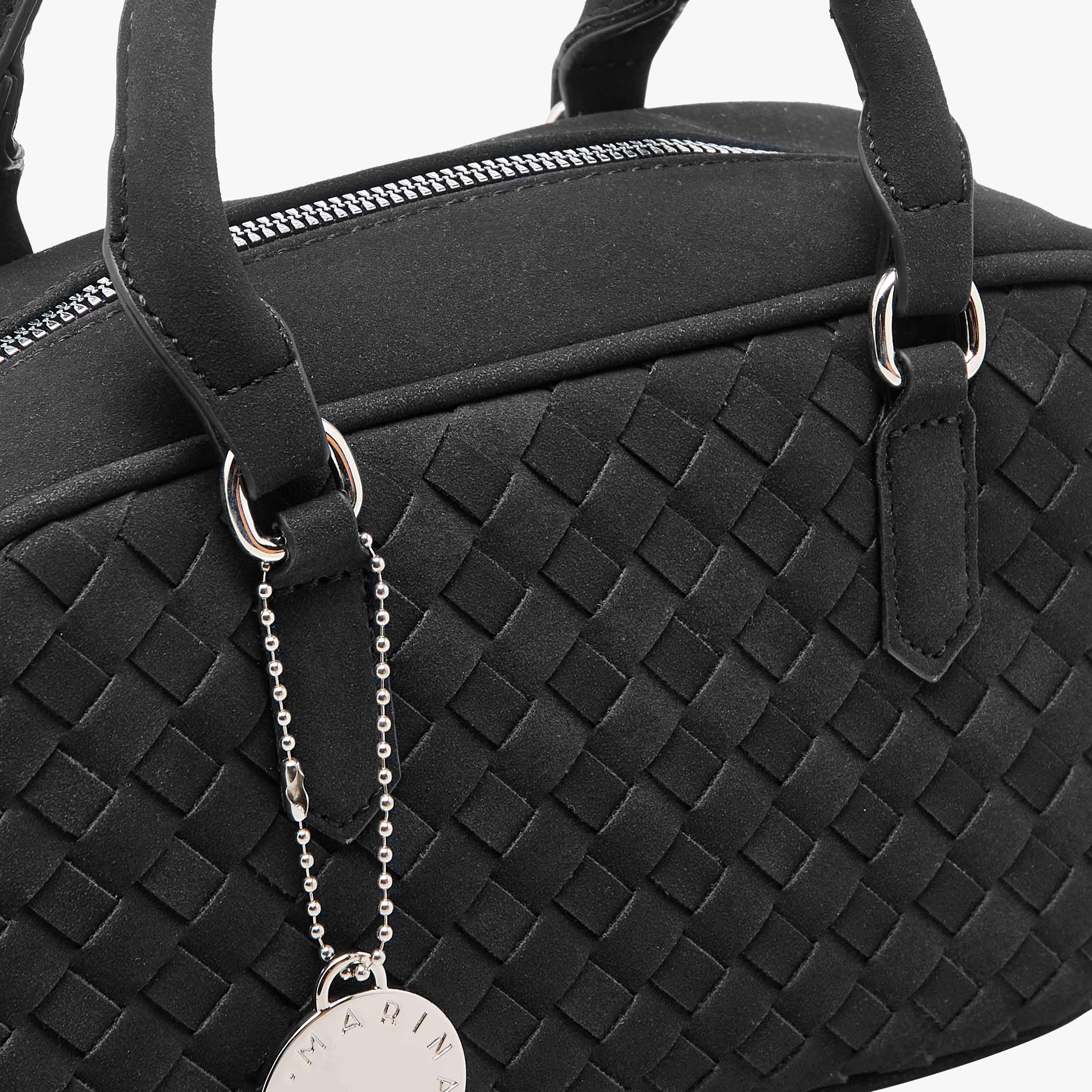 Marina Galanti Weave Textured Crossbody Bag with Detachable Strap-women-bagsandwallets-handbags-image-5