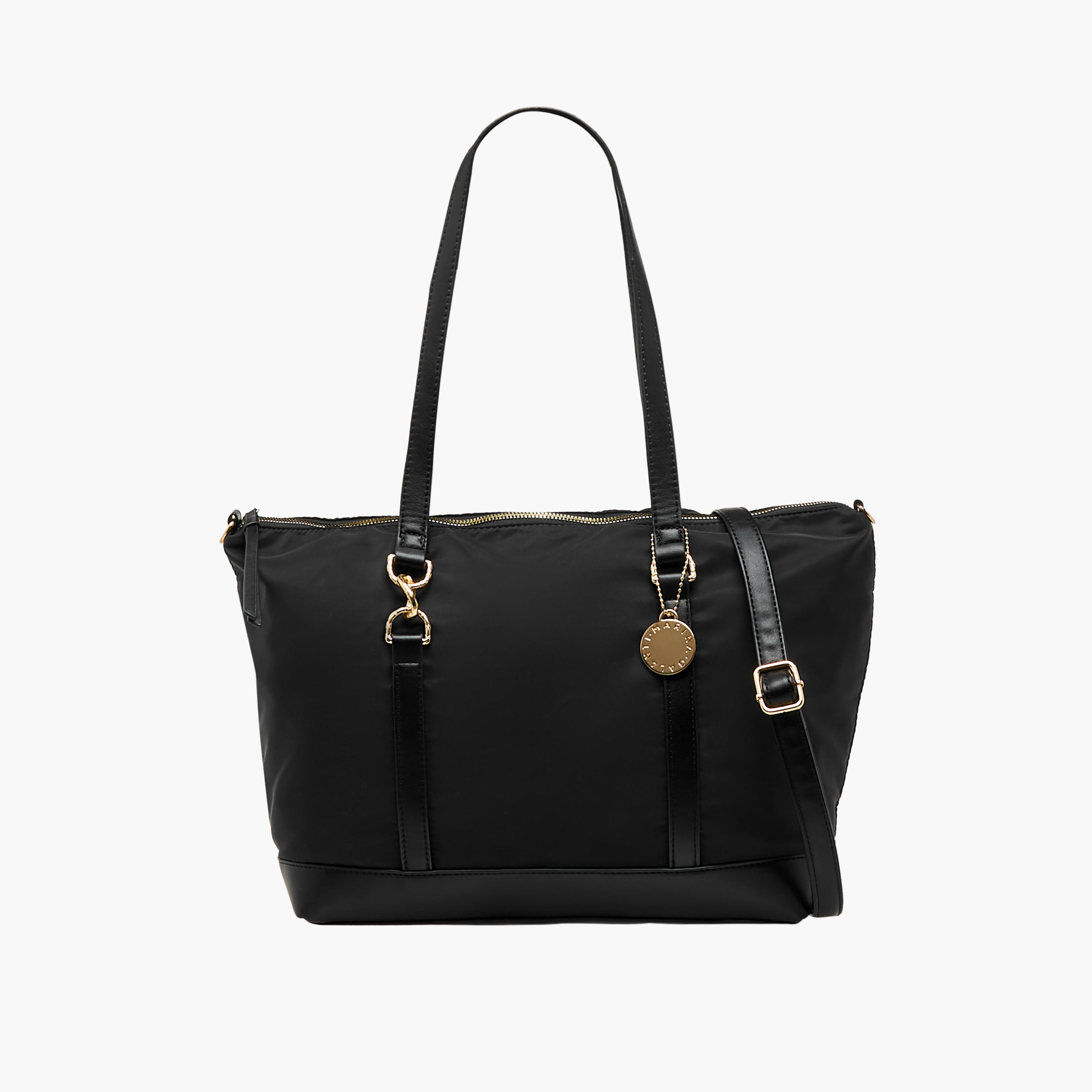 Marina Galanti Solid Tote Bag with Detachable Strap-women-bagsandwallets-handbags-image-1