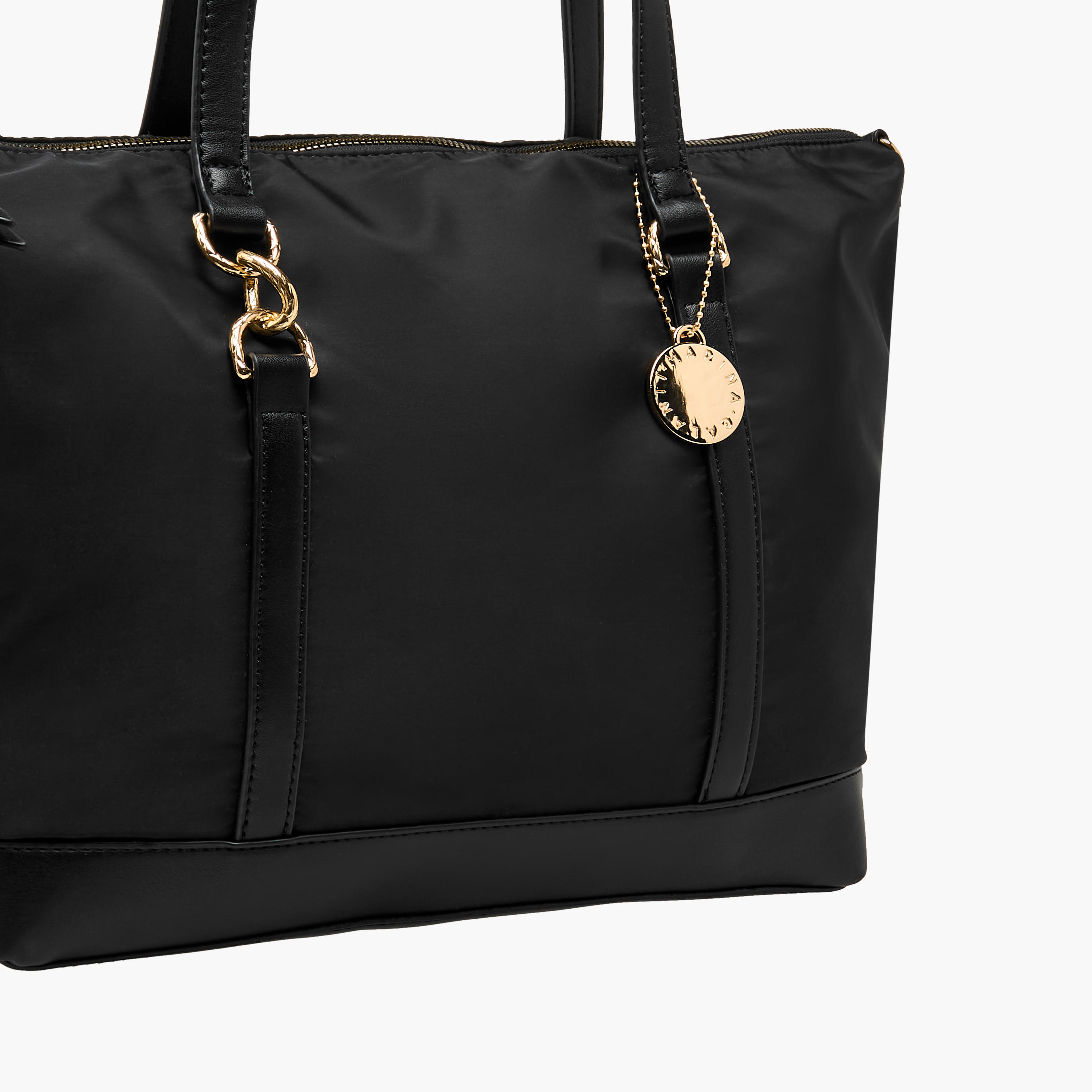 Marina Galanti Solid Tote Bag with Detachable Strap-women-bagsandwallets-handbags-image-5
