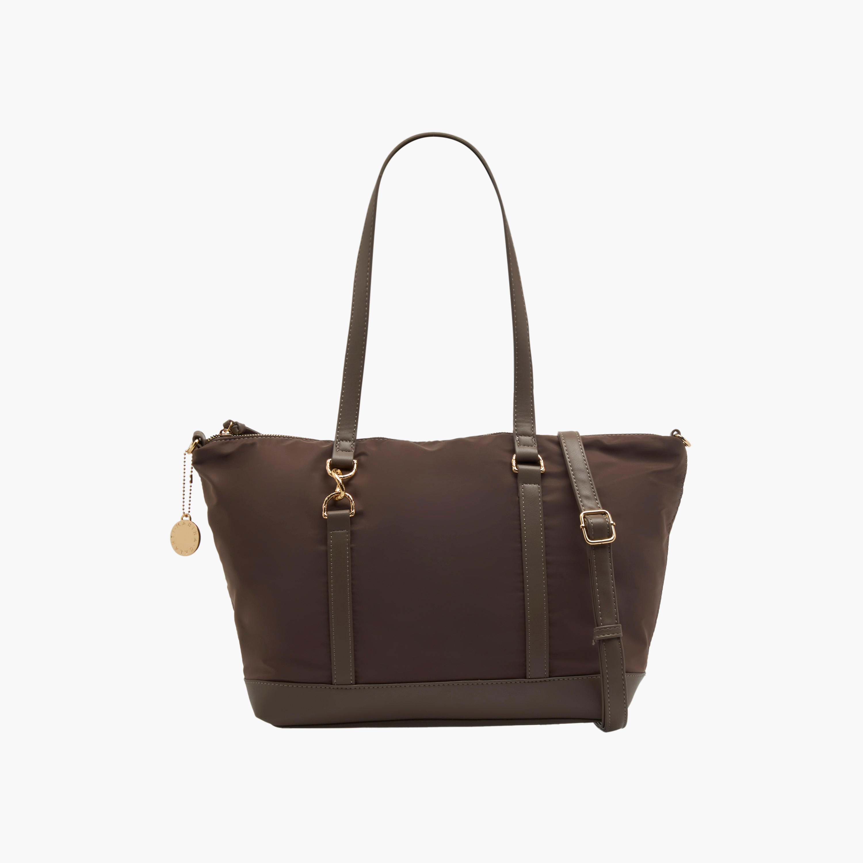 شنطة تسويق بارزة الملمس بحزام قابل للفصل من مارينا جالانتي-women-bagsandwallets-handbags-image-1