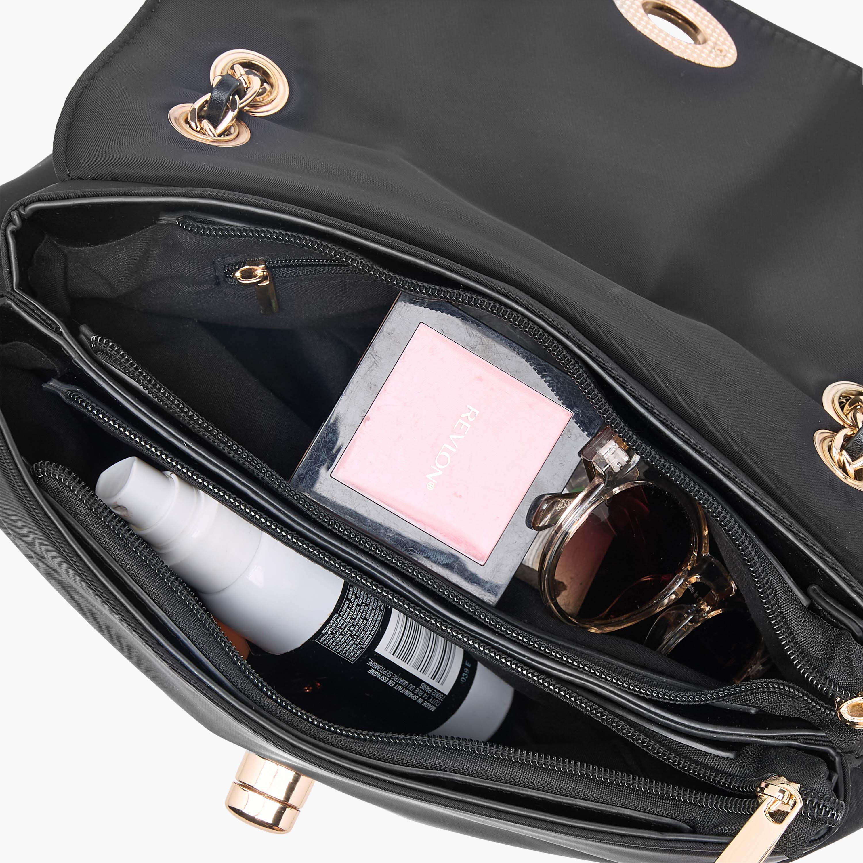 Marina Galanti Solid Crossbody Bag with Twist Lock Closure-women-bagsandwallets-handbags-image-9