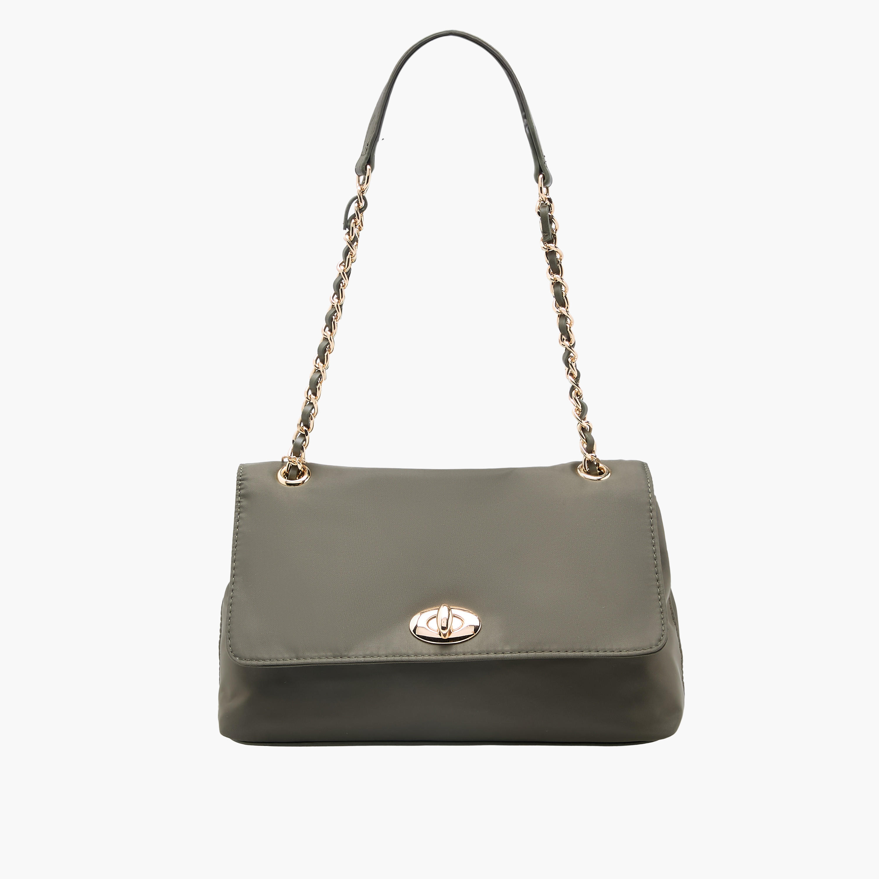 Marina Galanti Textured Crossbody Bag with Chain Strap-women-bagsandwallets-handbags-image-1