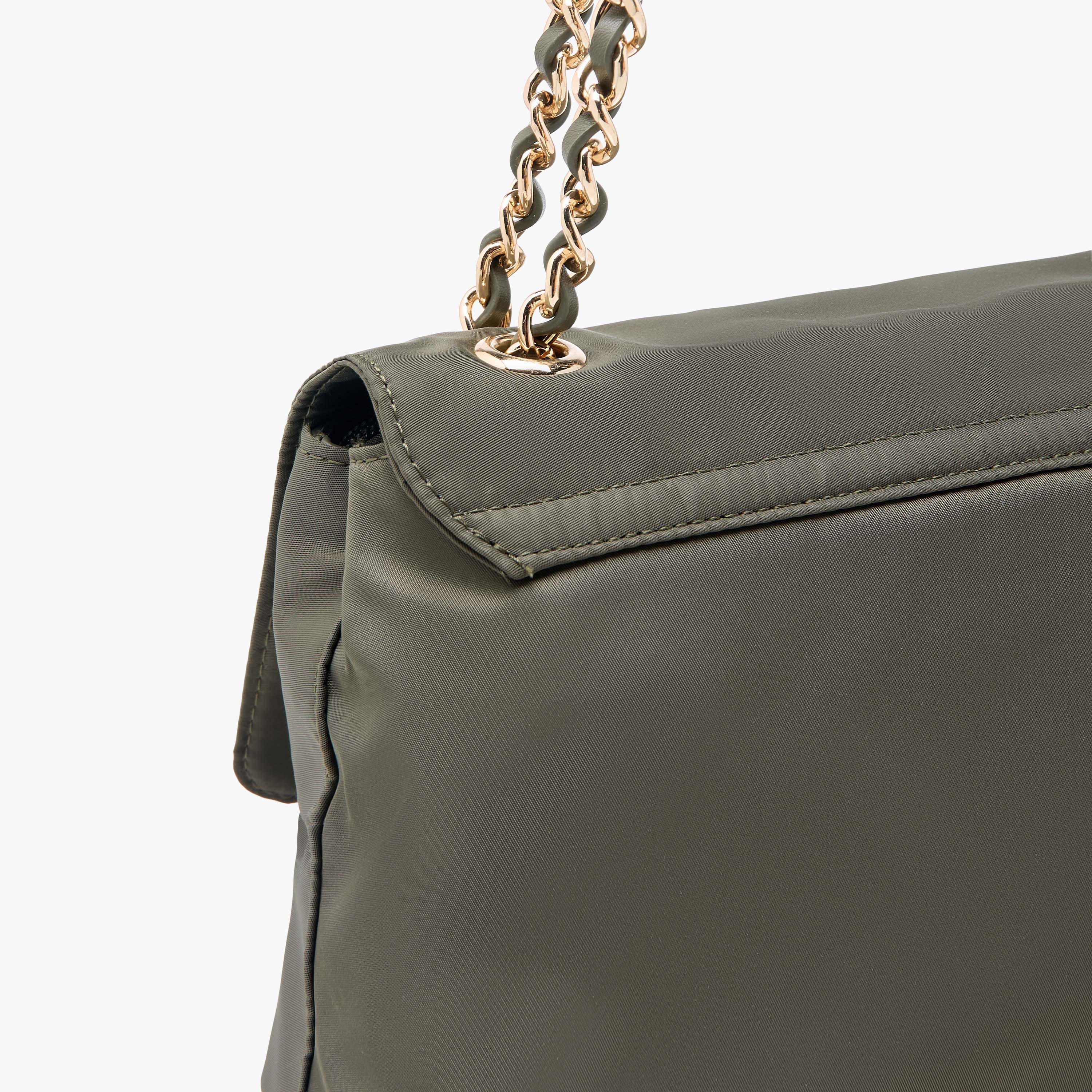 Marina Galanti Textured Crossbody Bag with Chain Strap-women-bagsandwallets-handbags-image-6