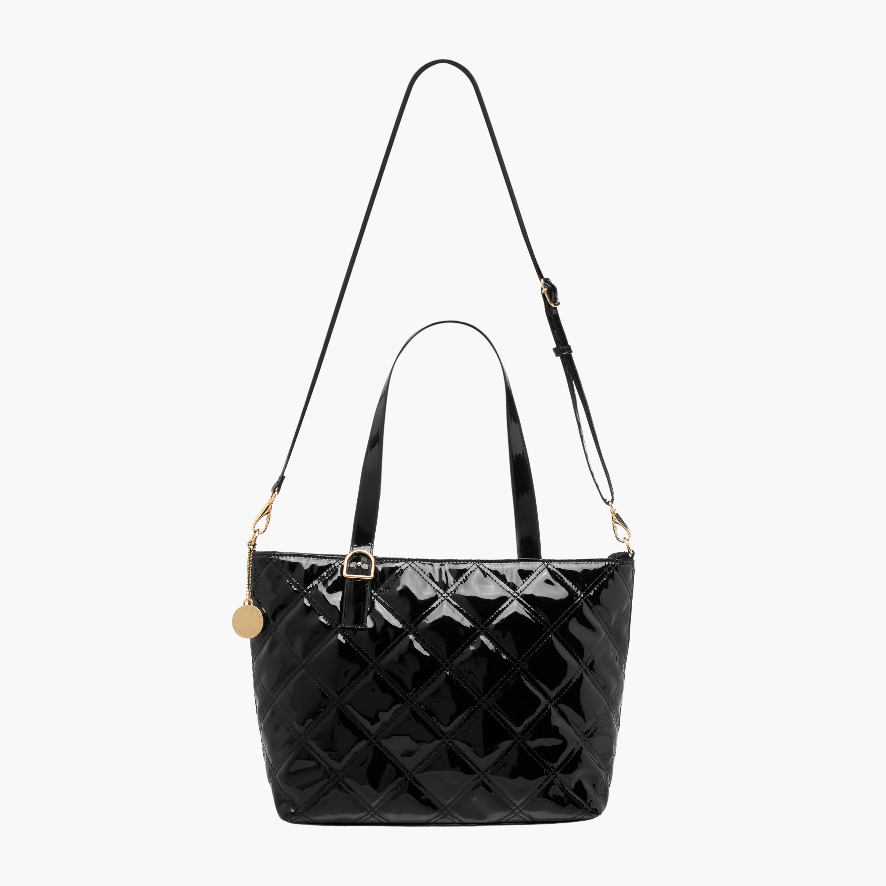 Marina Galanti Quilted Tote Bag with Detachable Strap-women-bagsandwallets-handbags-image-3