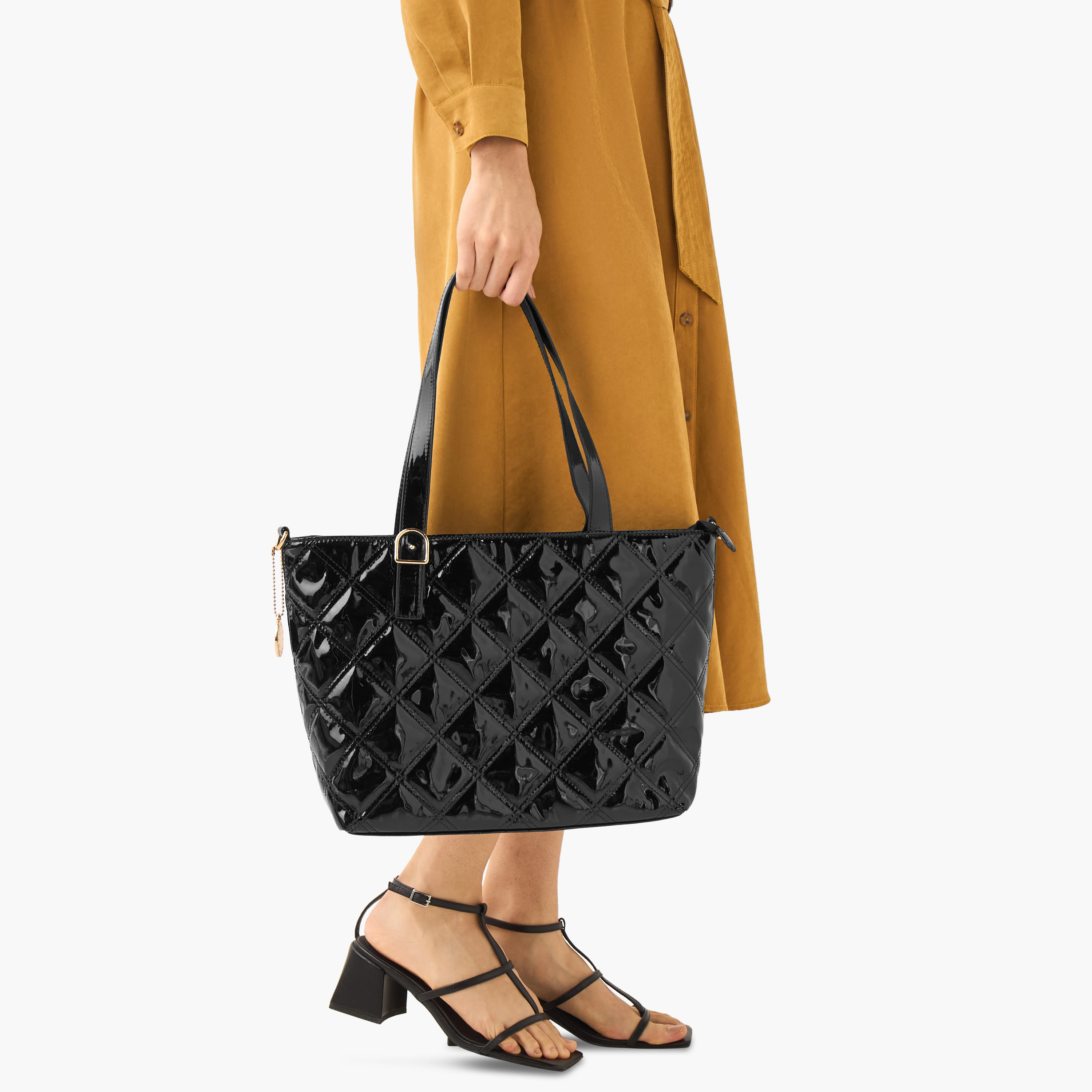 Marina Galanti Quilted Tote Bag with Detachable Strap-women-bagsandwallets-handbags-image-8