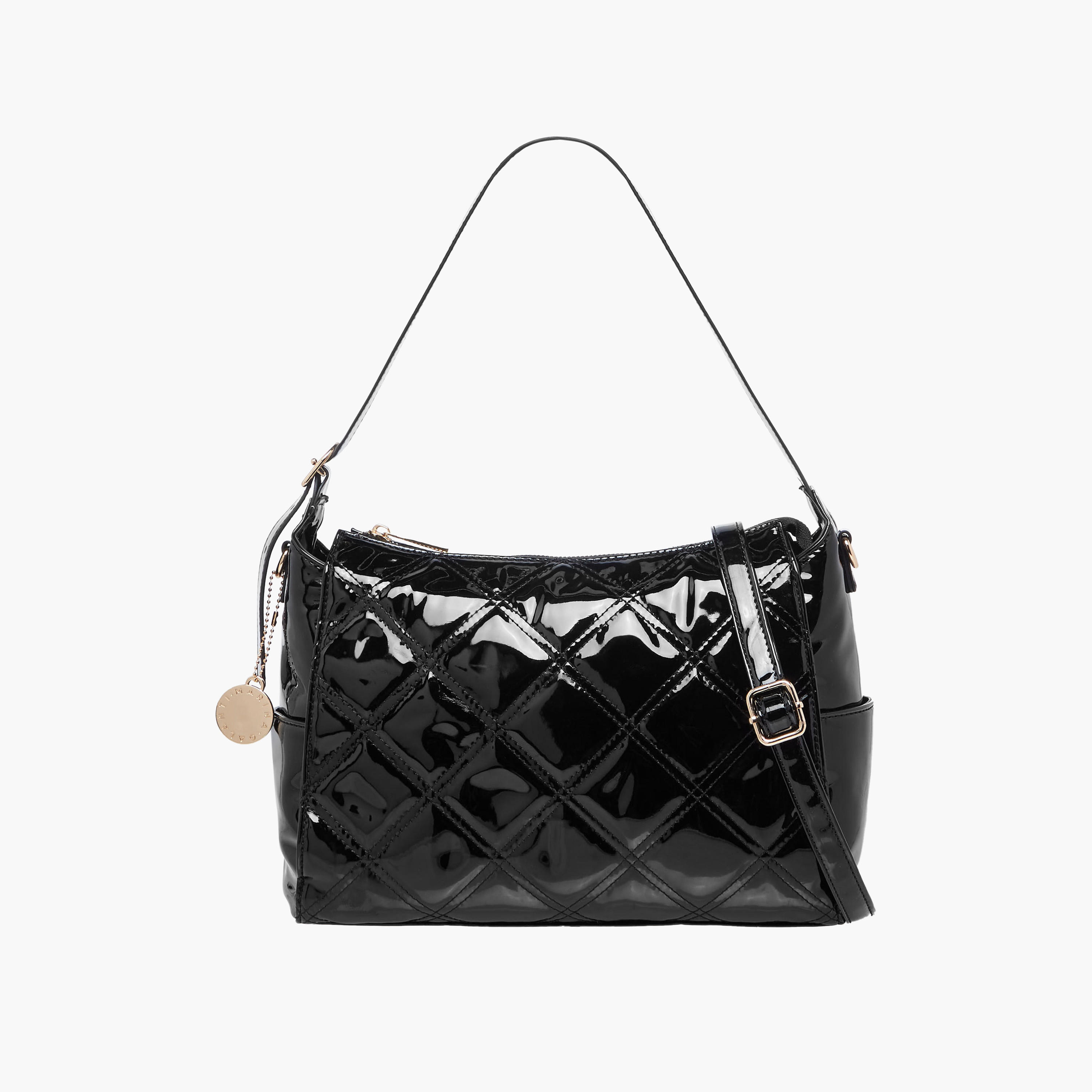 Marina Galanti Quilted Crossbody Bag with Detachable Strap-women-bagsandwallets-handbags-image-1