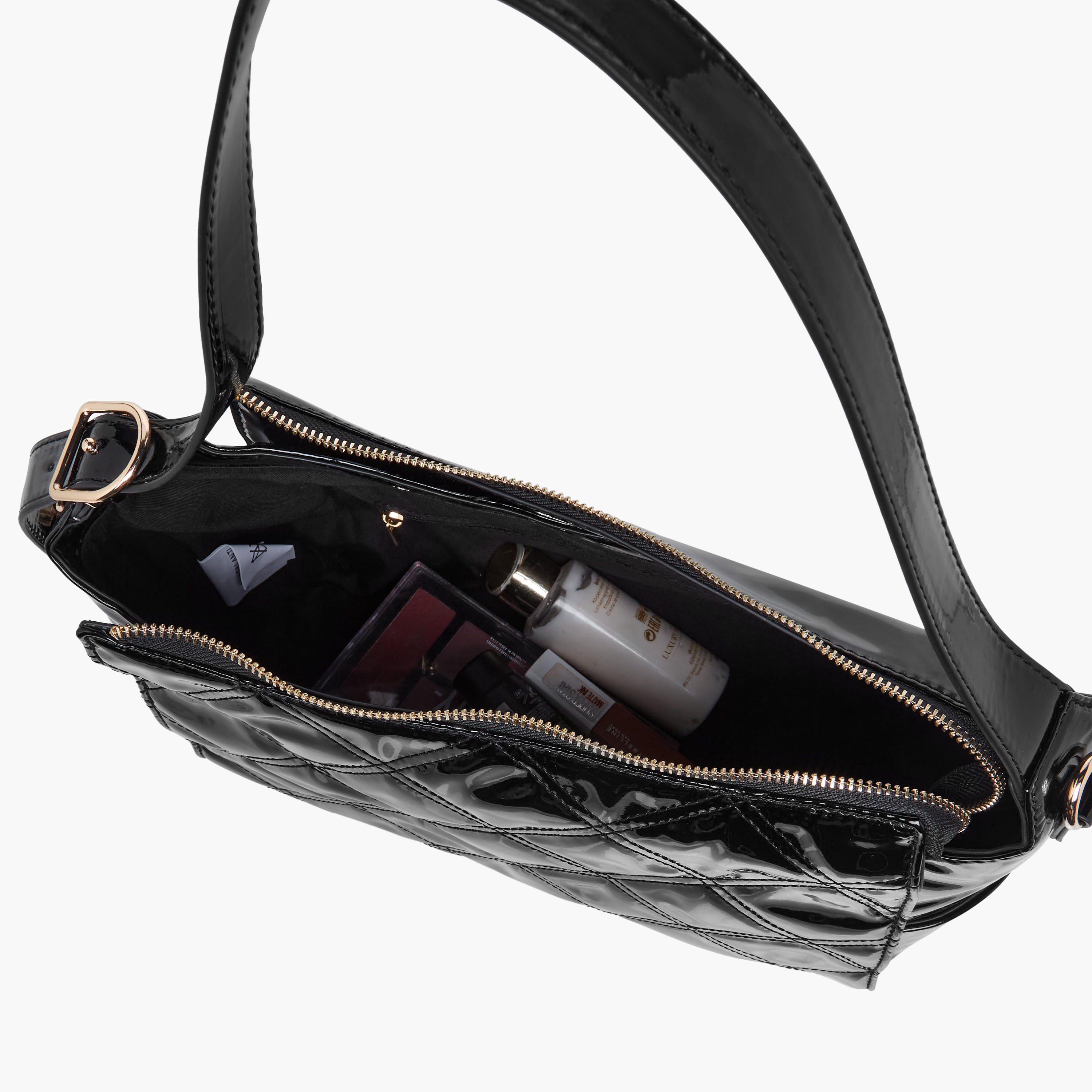 Marina Galanti Quilted Crossbody Bag with Detachable Strap-women-bagsandwallets-handbags-image-9