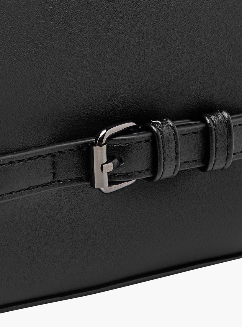 Marina Galanti Buckle Detail Shoulder Bag with Adjustable Strap-women-bagsandwallets-handbags-image-5