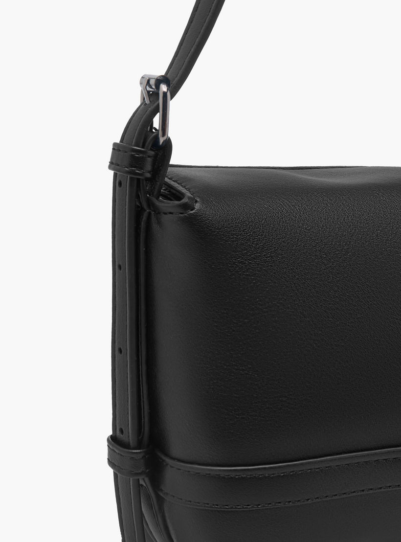 Marina Galanti Buckle Detail Shoulder Bag with Adjustable Strap-women-bagsandwallets-handbags-image-6