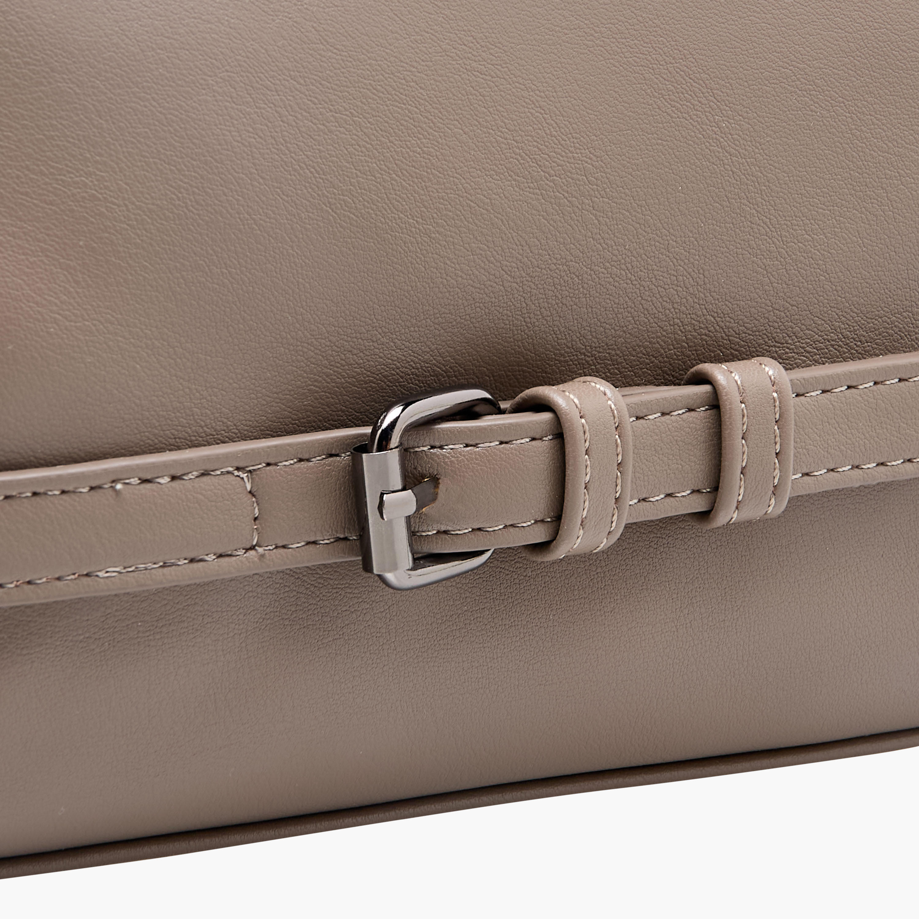 Marina Galanti Buckle Detail Crossbody Bag with Adjustable Strap-women-bagsandwallets-handbags-image-5
