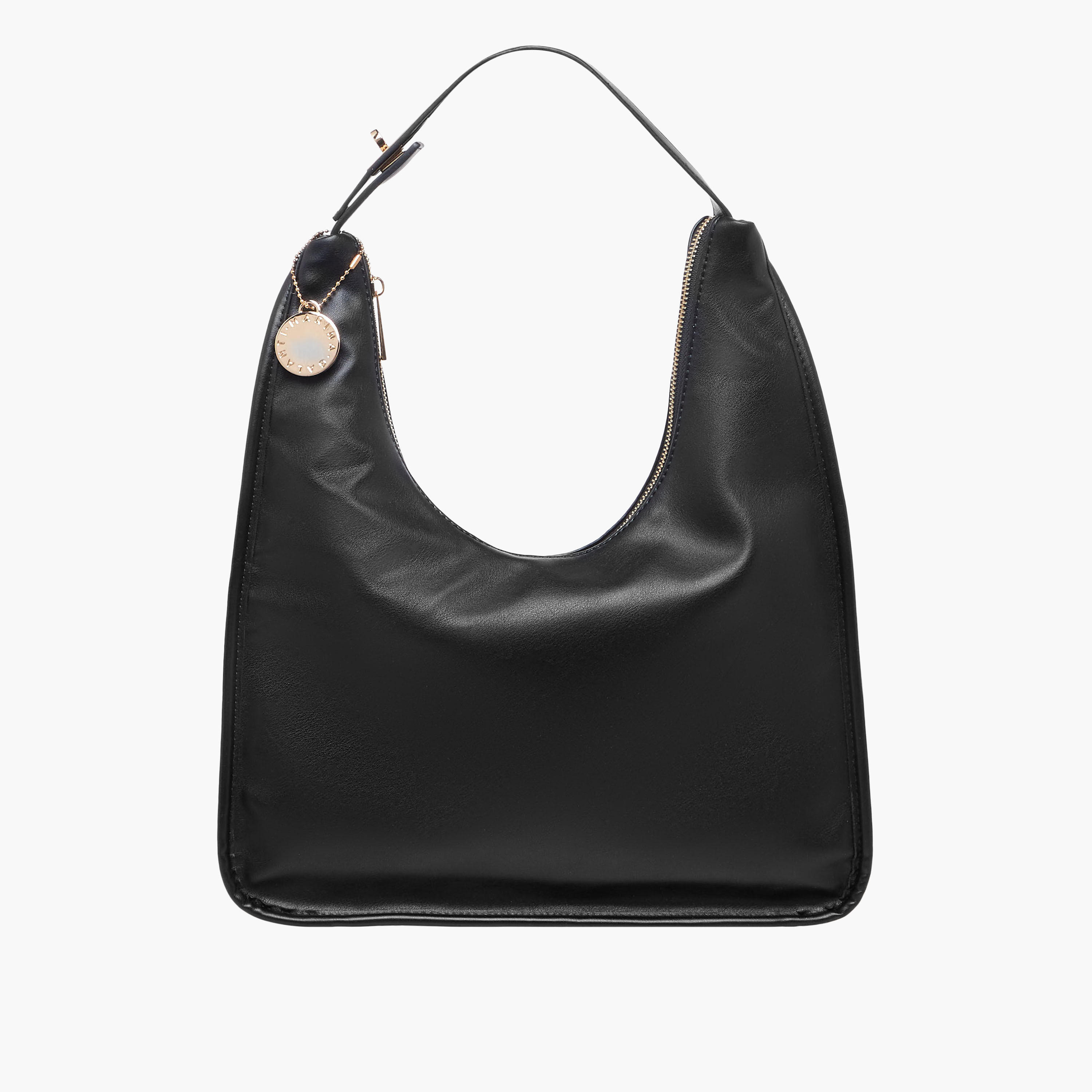 شنطة كتف سادة بسحاب إغلاق من مارينا جالانتي-women-bagsandwallets-handbags-image-1