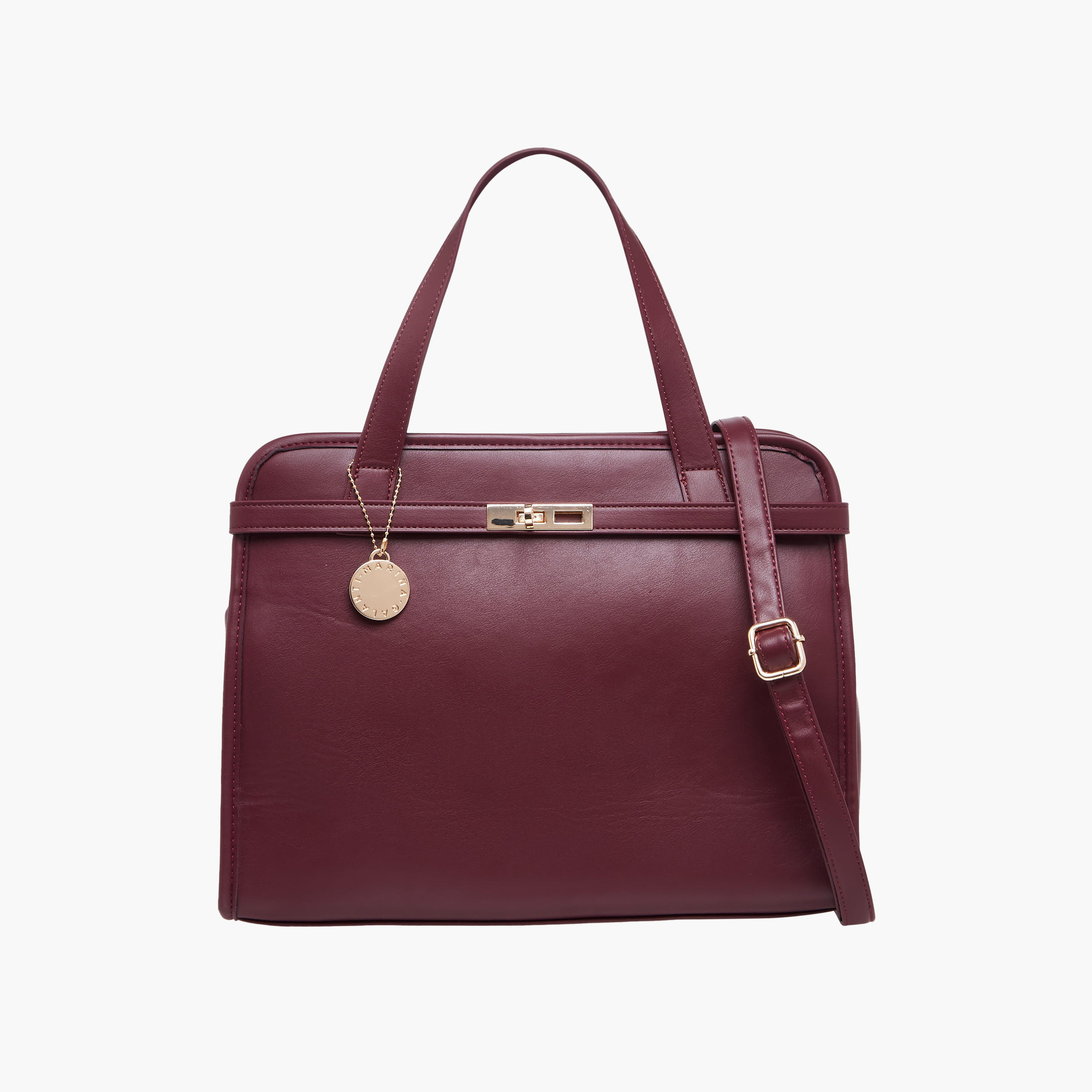 شنطة توتي مزينة بتفاصيل دلايات وحزام قابل للفصل من مارينا جالانتي-women-bagsandwallets-handbags-image-1